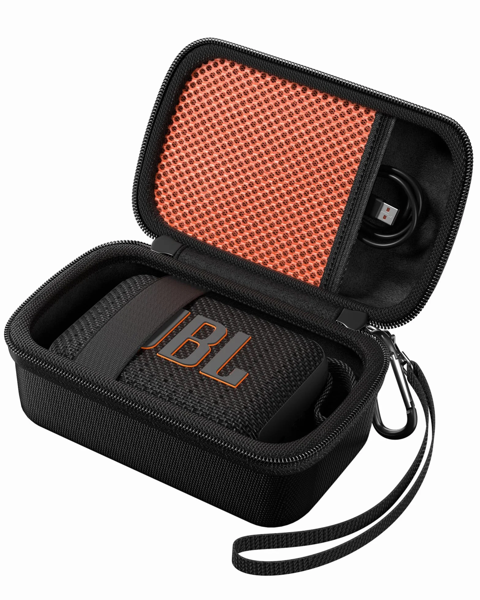 ProCase Przenośne etui podróżne do JBL Go 4 Go 3 Eco Ultra, wodoodporne pudełko z twardą obudową