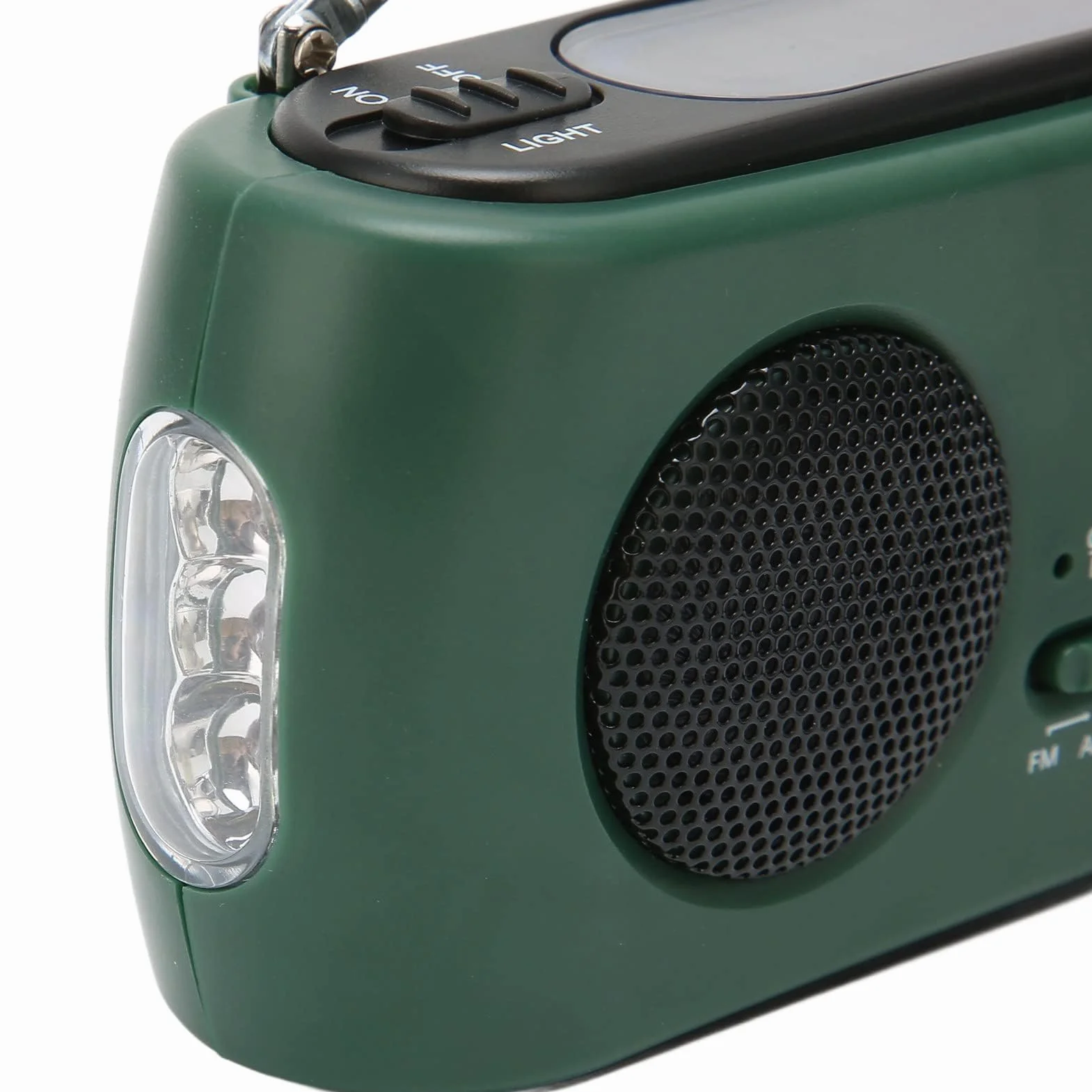 Ejoyous Radio Korbowe z latarką słoneczną i LED, Awaryjne Radio Przenośne z Ręcznie korbą W/FM/SW, Korba Słoneczna, Wetterradio