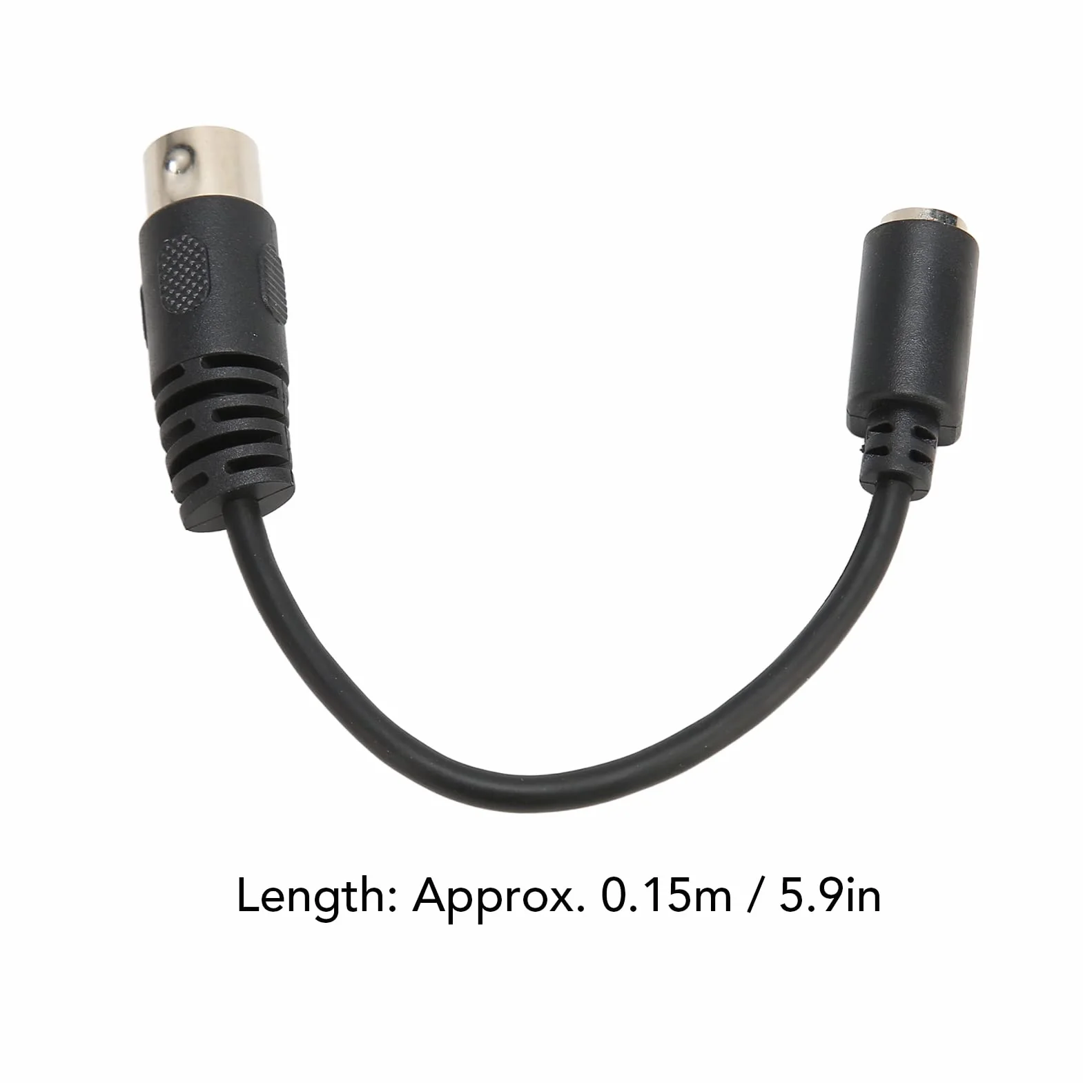 Kabel Adaptera Klawiatury DIN 5 Pin Męski na Mini DIN 6 Pin Żeński Konwerter, 6 Cali