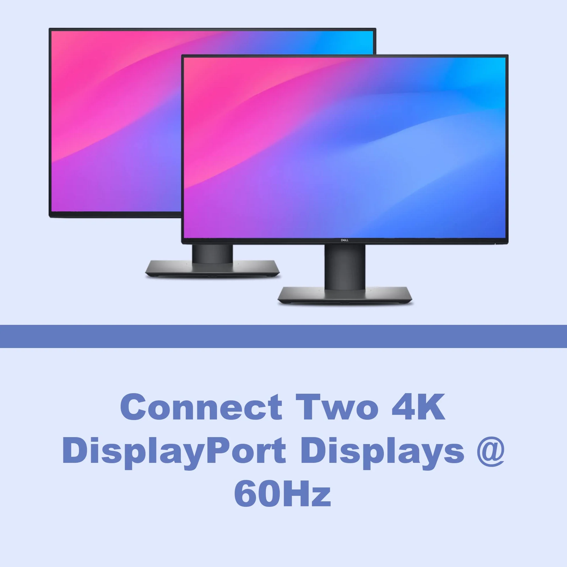 Sonnet Adapter DisplayLink Dual 4K DisplayPort do M1 Macs