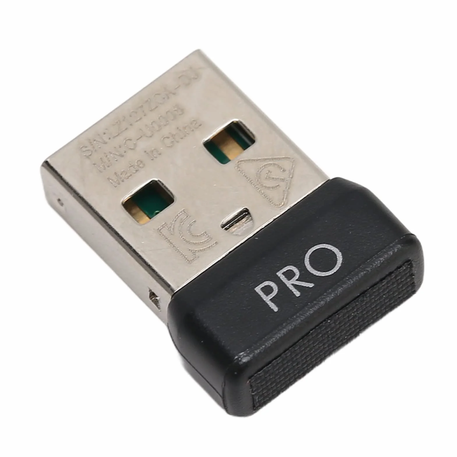 Odbiornik USB, Odbiornik zamienny do G Pro Mysz odbiornik z wtyczką USB przenośny adapter myszy z technologią bezprzewodową 2.4G, łatwa wymiana