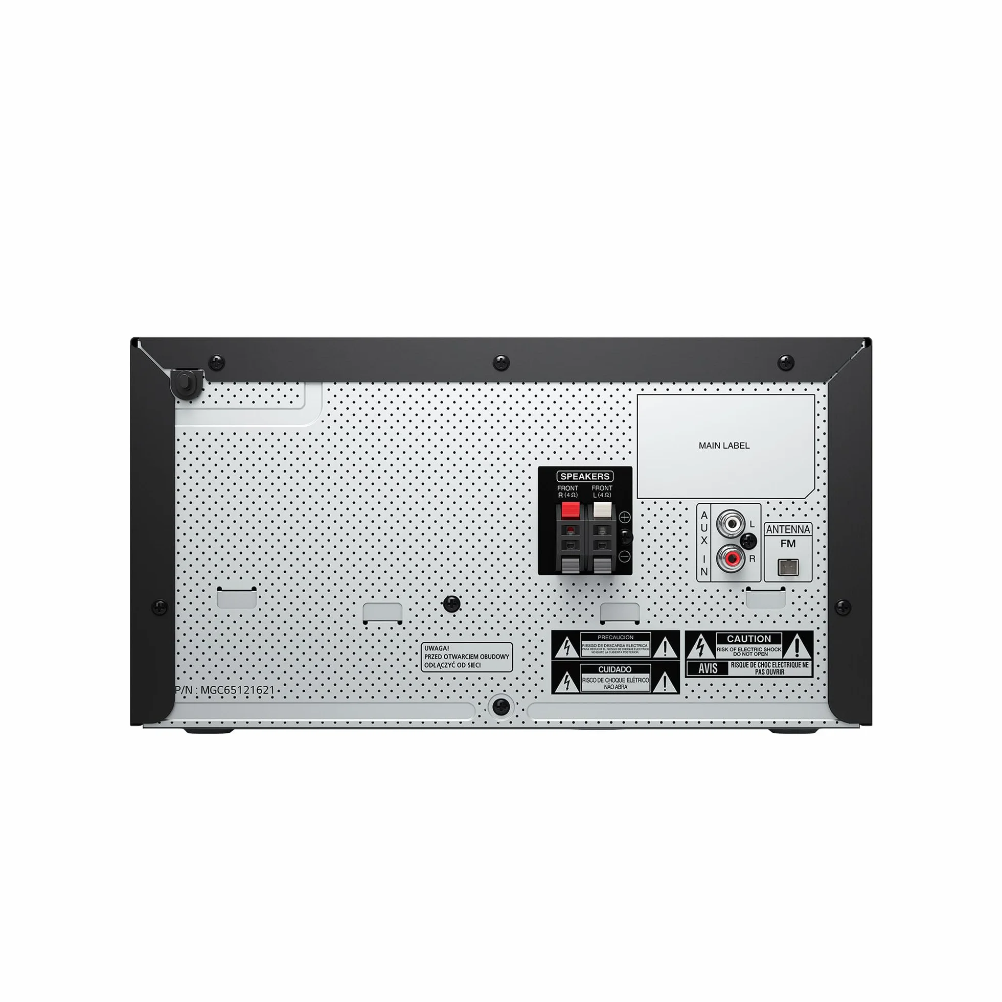 LG CK43N mikrowieża XBOOM, system dźwiękowy 300 W, Bluetooth, USB, wejście Aux, synchronizacja TV, kontrola imprez, korektor, odtwarzacz MP3, potężny dźwięk do domu i na imprezy, czarny