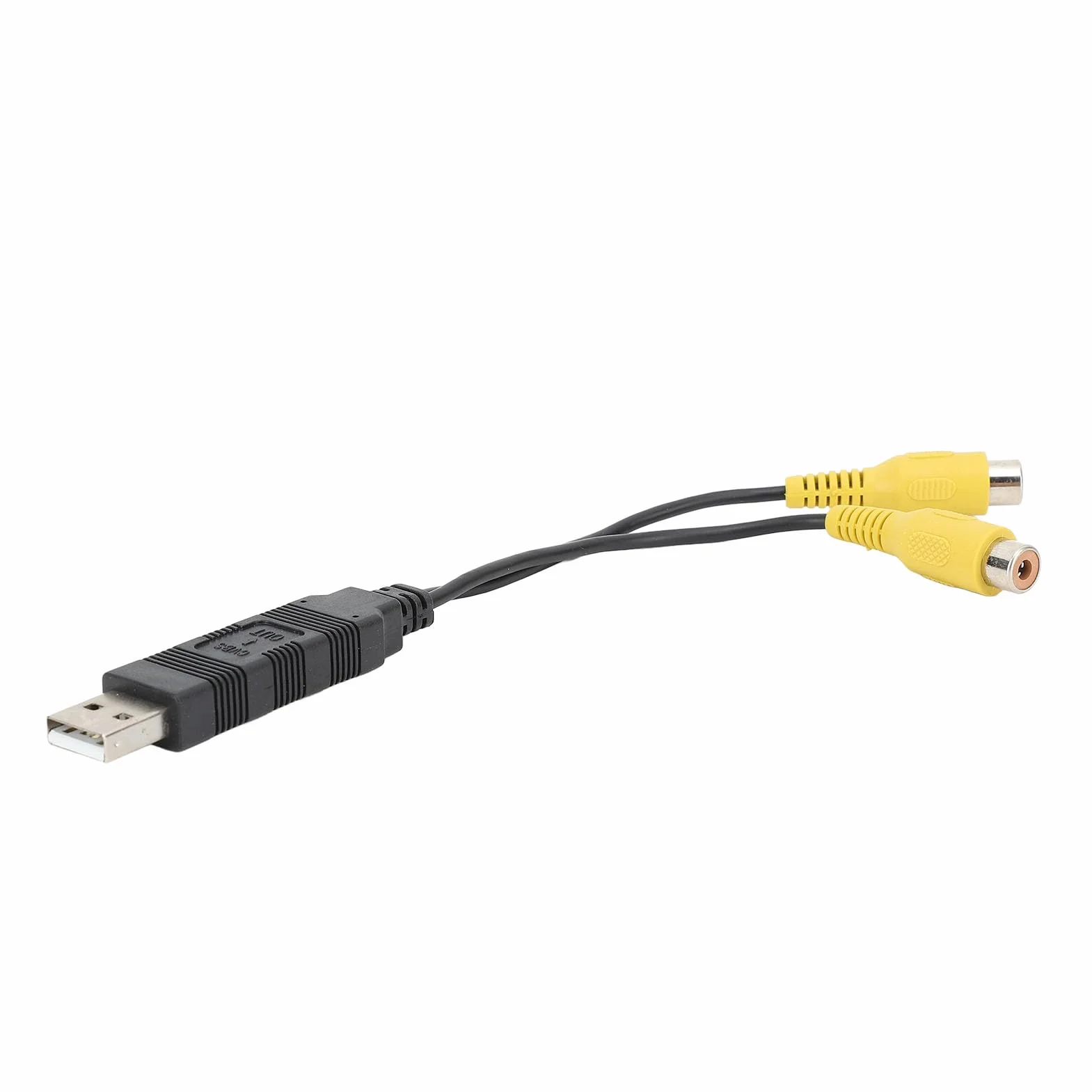 Aramox Adapter Wyjścia Wideo USB do CVBS, Kabel Interfejsu USB, HD, dla Pojazdu