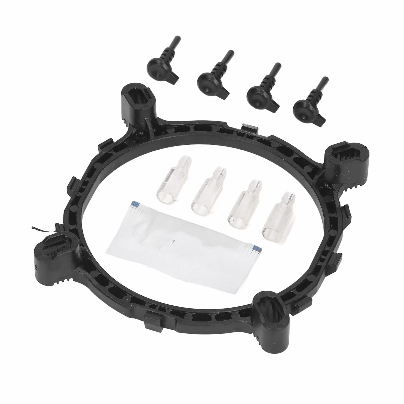 Fafeicy Wentylator Chłodzenia CPU z inteligentną kontrolą Temperatury i łożyskiem Hydraulicznym do Odprowadzania Ciepła z Procesora Komputera, LGA115x AM4, Miedziano-aluminiowy Radiator,