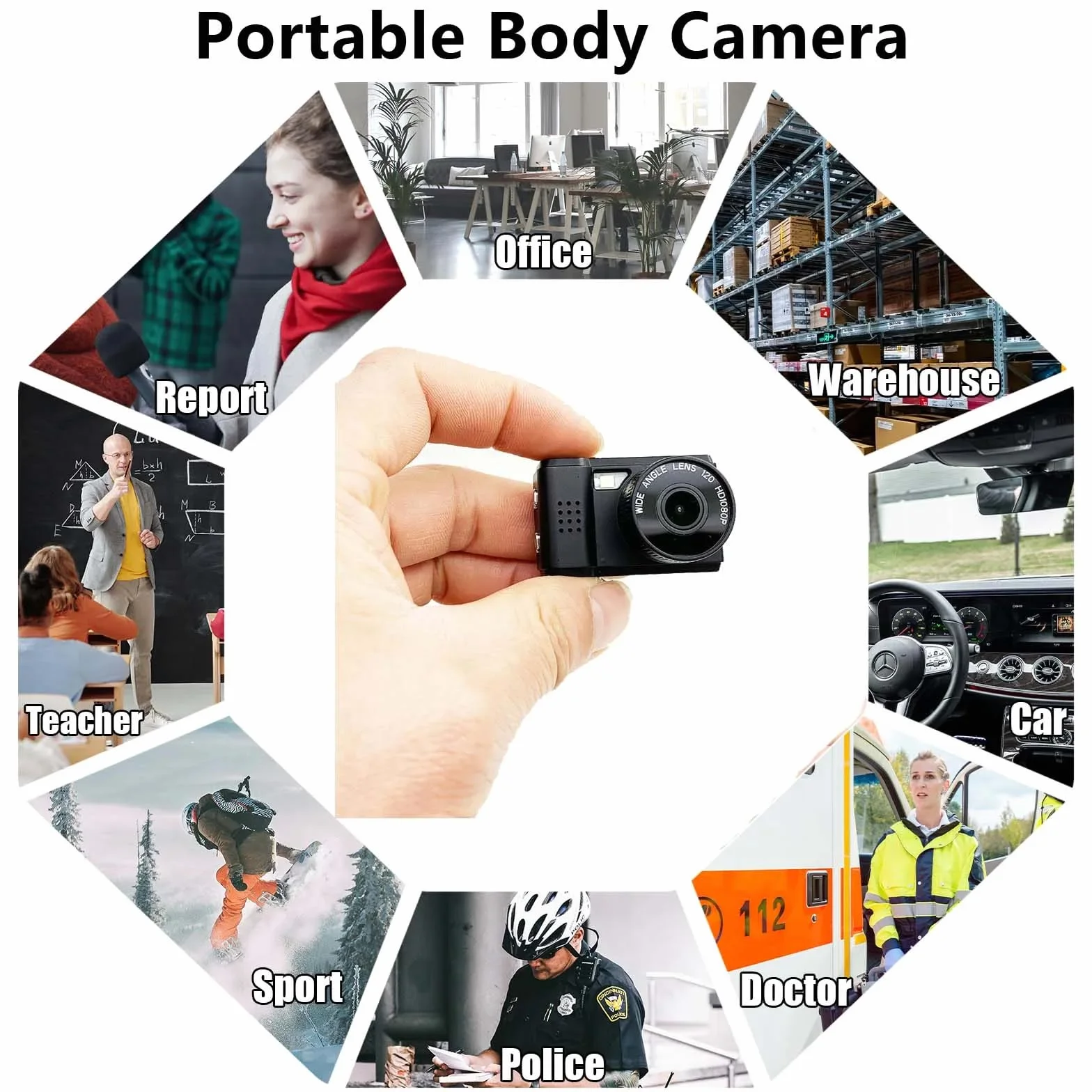 Mini aparat cyfrowy z ekranem LCD lampa błyskowa LED 1080P Full HD 128 GB karta SD Monoreflexes Shaped CMOS mały kompaktowy przenośny rejestrator wideo