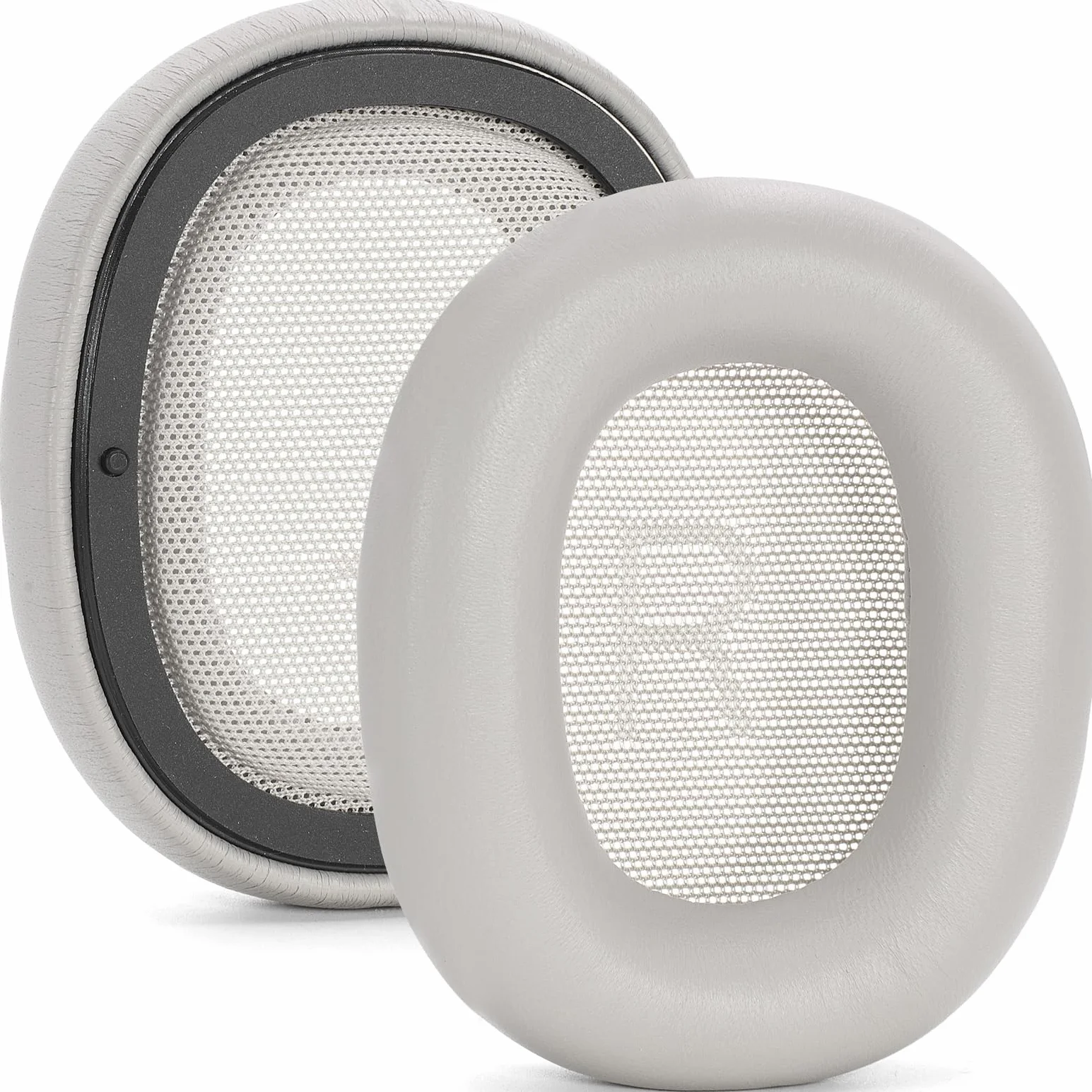 Defean Wymienne nauszniki ze skóry jagnięcej, kompatybilne z Bang & Olufsen Beoplay H100 Premium, bezprzewodowe słuchawki nauszne z aktywną redukcją szumów, klepsydra piaskowa