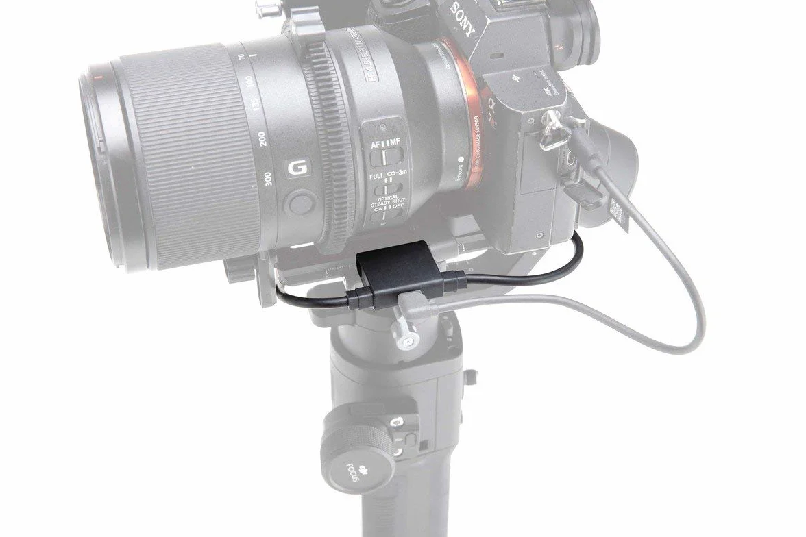 DJI Ronin-SC - Kabel Rozdzielający RSS do Sterowania Kamerą 2-w-1, Łączy Kamerę z Ronin SC i Zasila Silnik Ostrości, Akcesorium Stabilizatora, Długość 40 cm