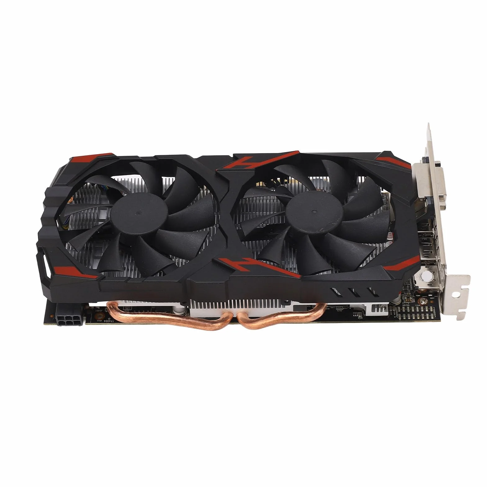 RX 580 8 GB Karta graficzna do gier Podwójny wentylator Komputer stacjonarny Plug and Play Cicha, wysoka wydajność (580 8G D5)
