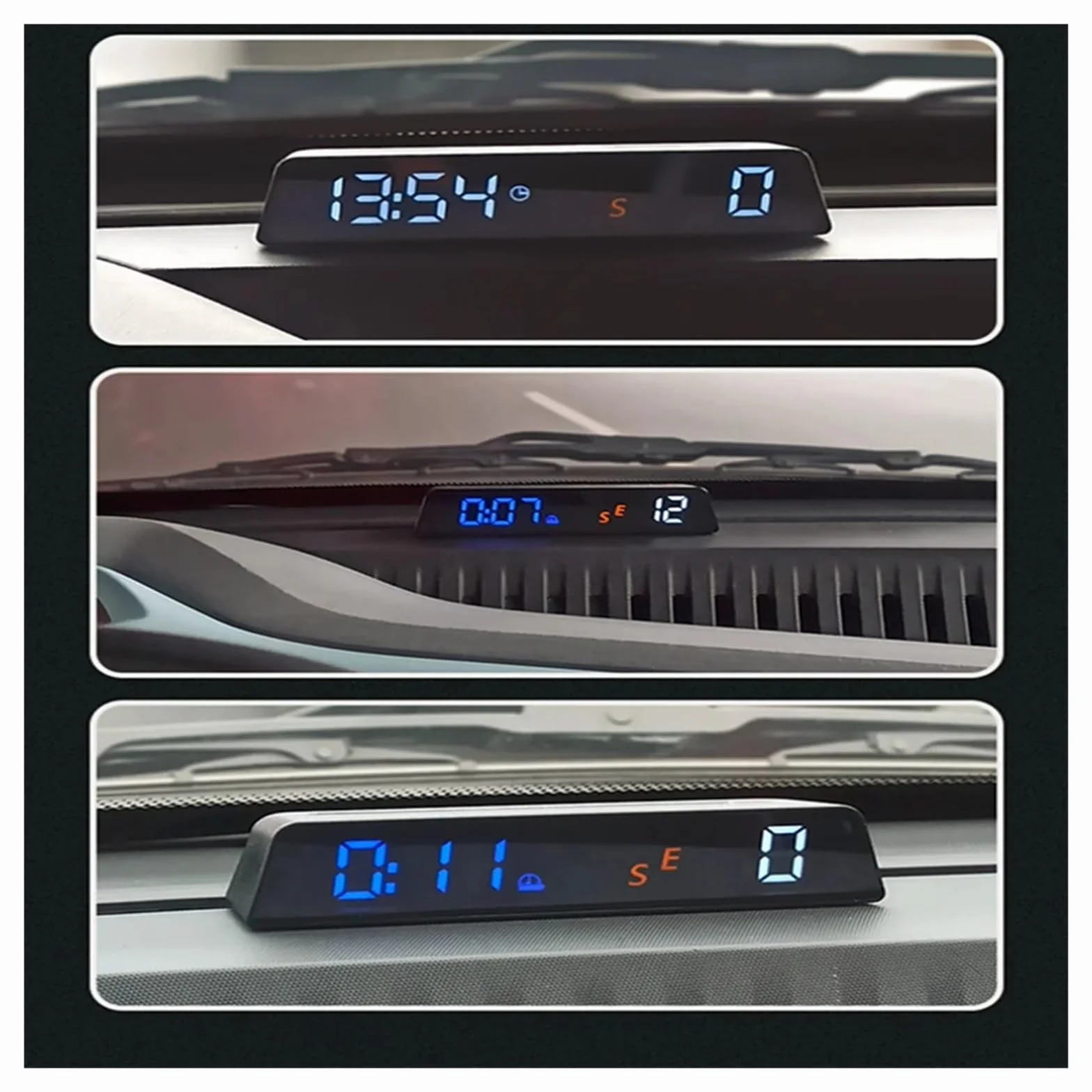 H500G GPS HUD Wyświetlacz Head Up Inteligentny Cyfrowy Miernik Przypomnienia O Alarmie I Start Stop Z Samochodem Przyrząd Wielofunkcyjny(White- A)
