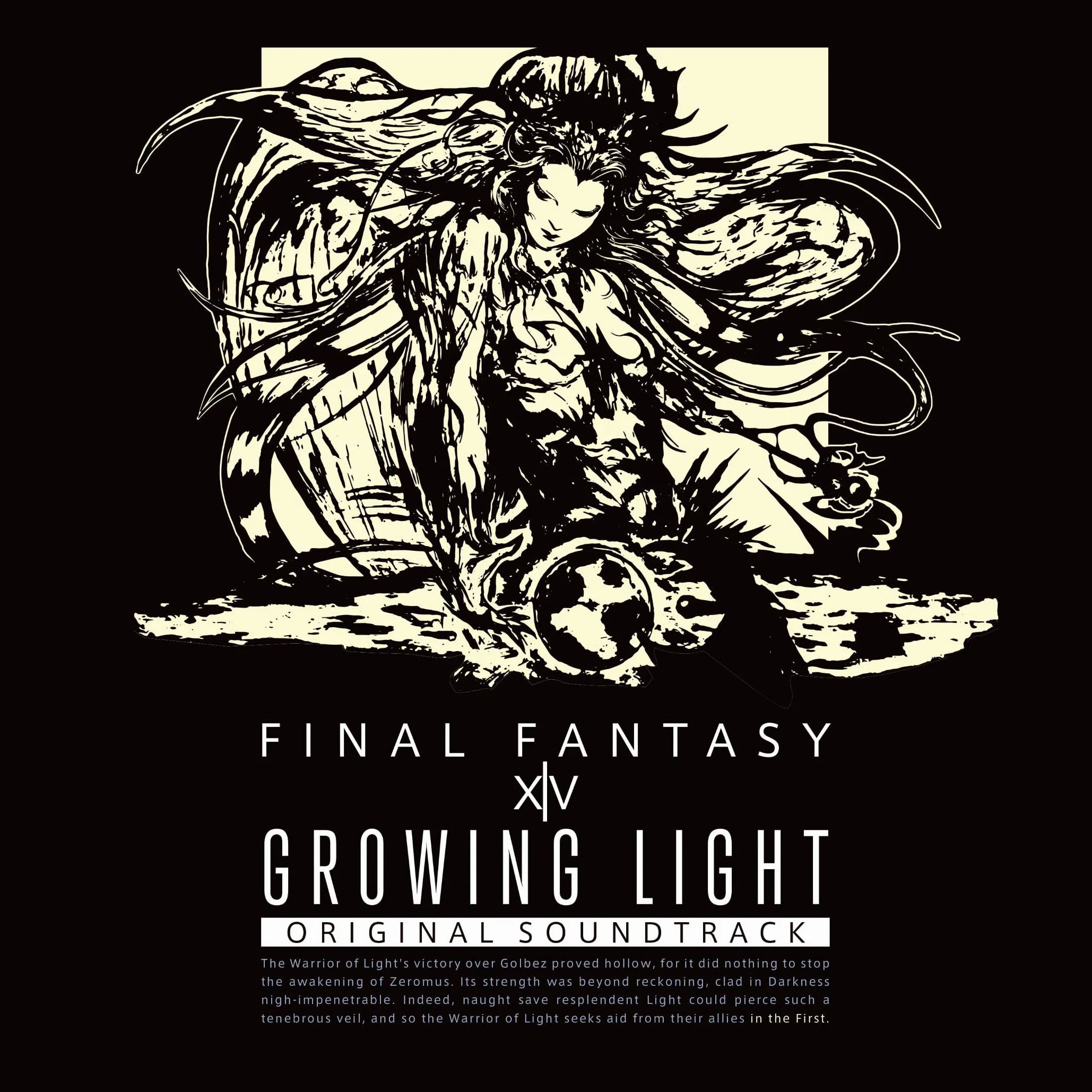 Growning Light: Final Fantasy XIV CD i Blu-ray musique oryginalna ścieżka dźwiękowa (1 płyta CD/Blu-ray)