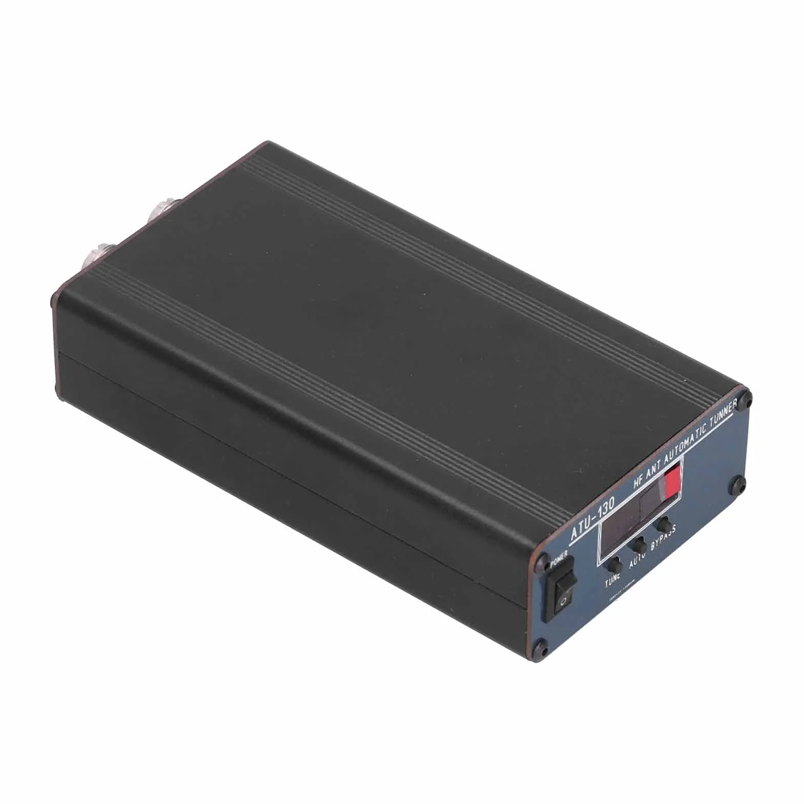 Tuner antenowy krótkofalowy 120 W, 5Ω-1,0KΩ Uniwersalne strojenie anteny AT130-1 z 8-częściowymi cewkami magnetycznymi T68-2 do komunikacji radiowej