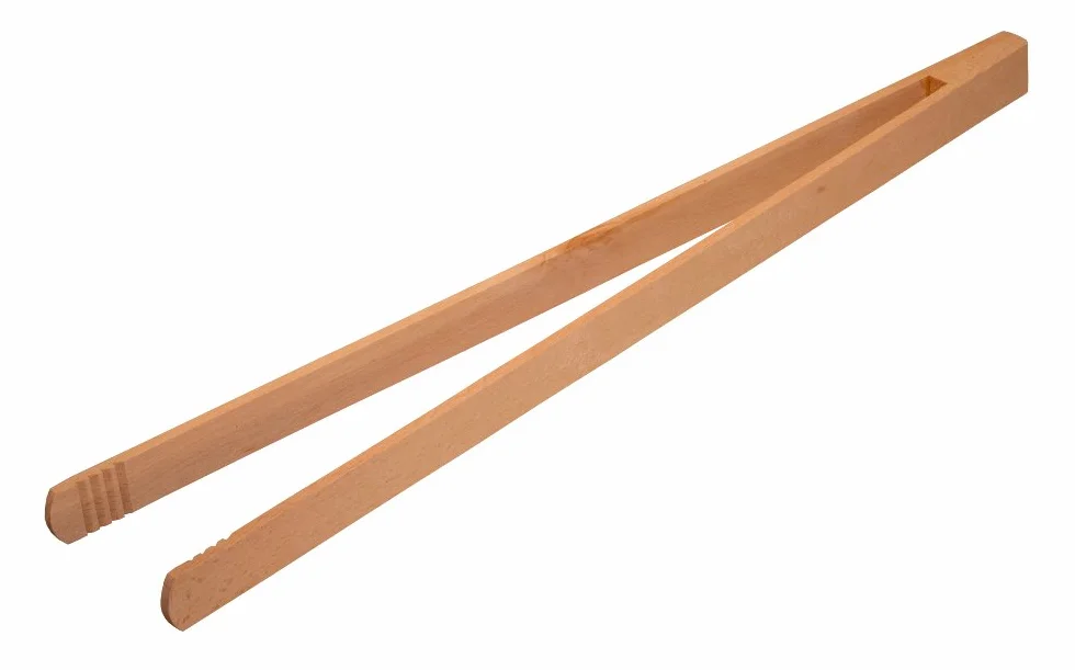 Szczypce do grilla średnie klejone 30 cm