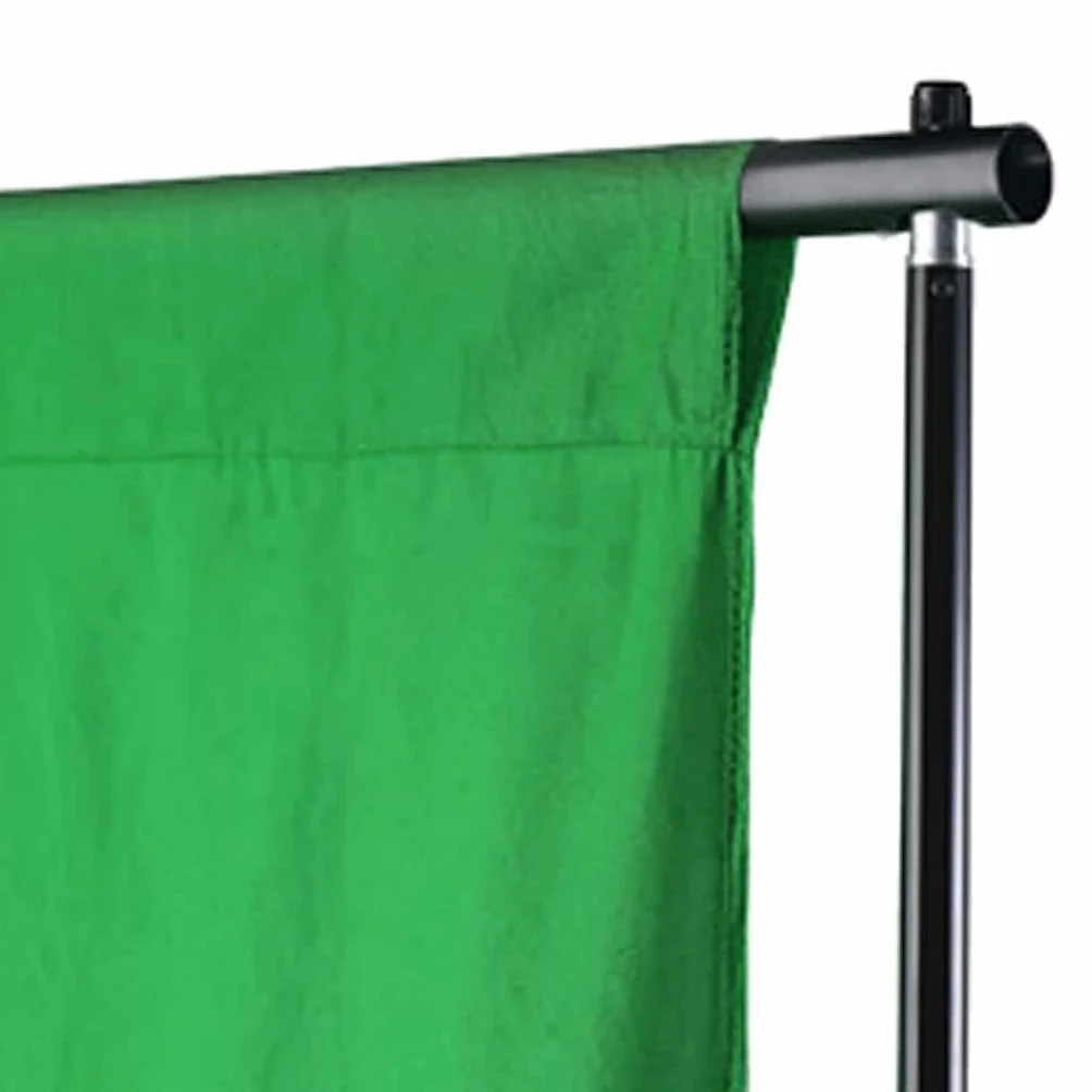 Zestaw do studia fotograficznego z lampkami LED ze światłem dziennym, aluminiowymi statywami, ściemnianym oświetleniem, 2 białe abażury, 300 x 300 cm zielone tło, torby do fotografowania