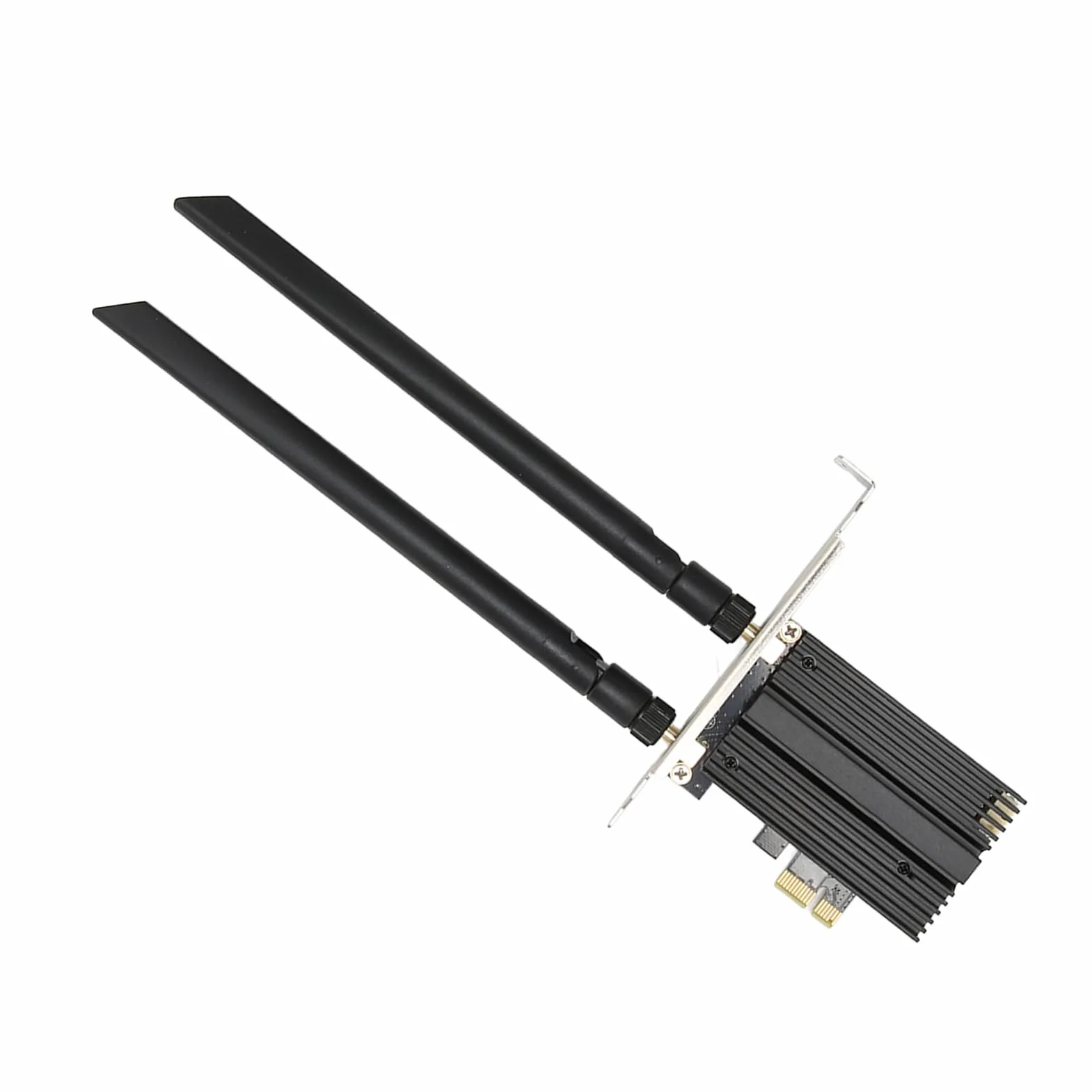 Karta Wi-Fi Pcie Gigabitowa Karta Sieciowa Wbudowany Adapter Podwójnego Ekranu Adapter do Pci, Triplet Band Podwójna Antena do Bt5.2 Wpa3, Karty Sieciowe