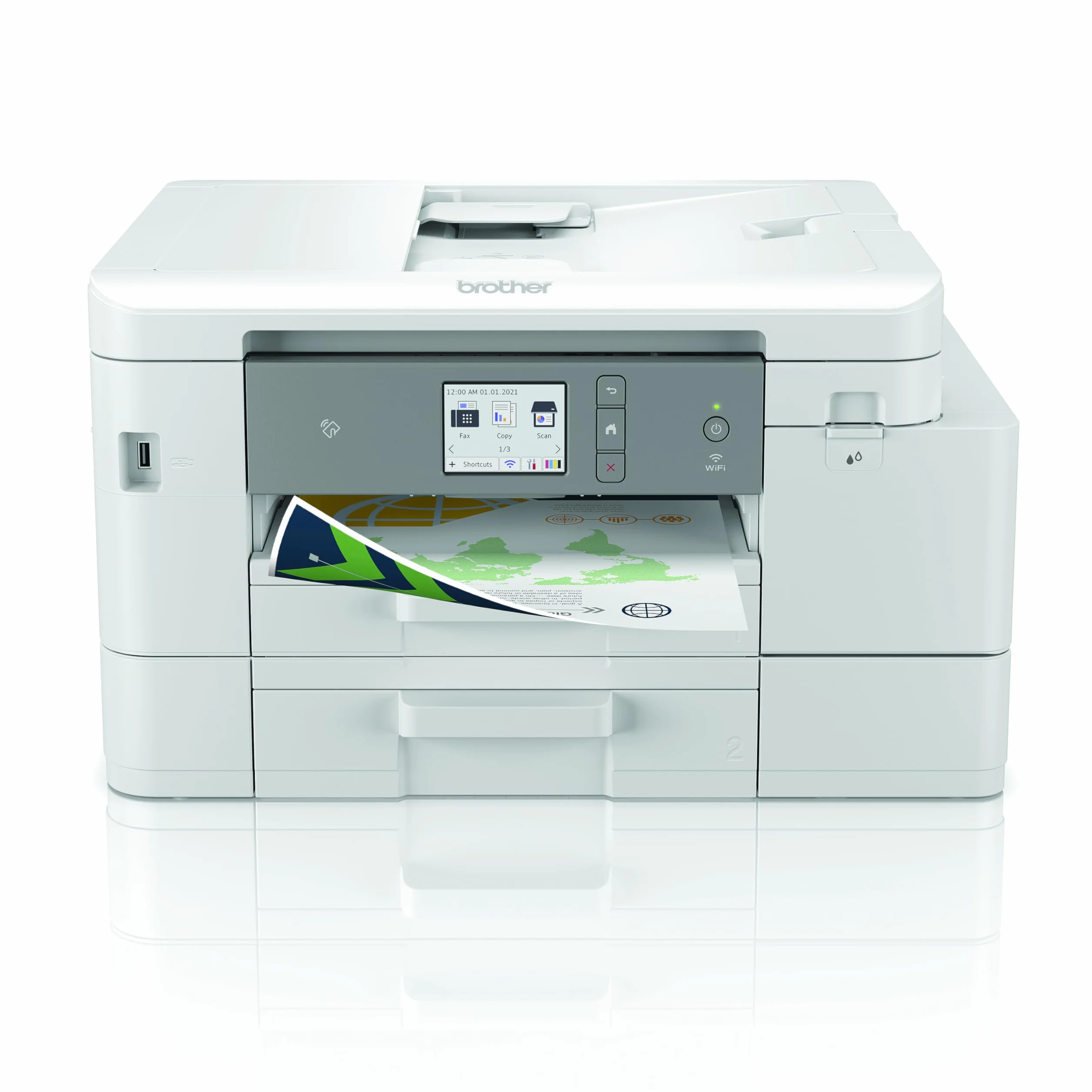 All-in-One A4 4-w-1 Inkjet Multifunction Printer with Touch