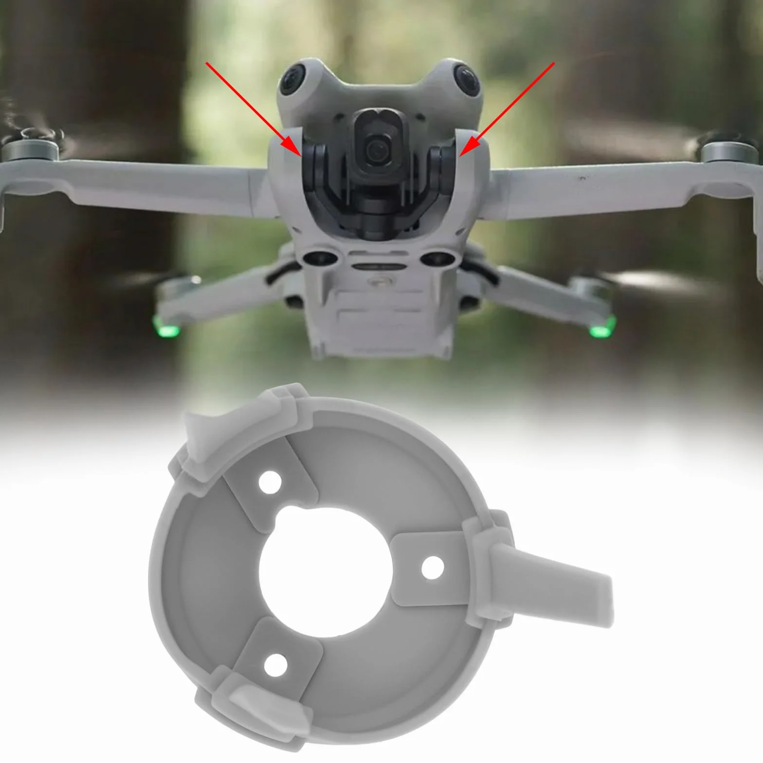 ECSiNG uchwyty amortyzujące gimbal kompatybilne z DJI Mini 4 Pro