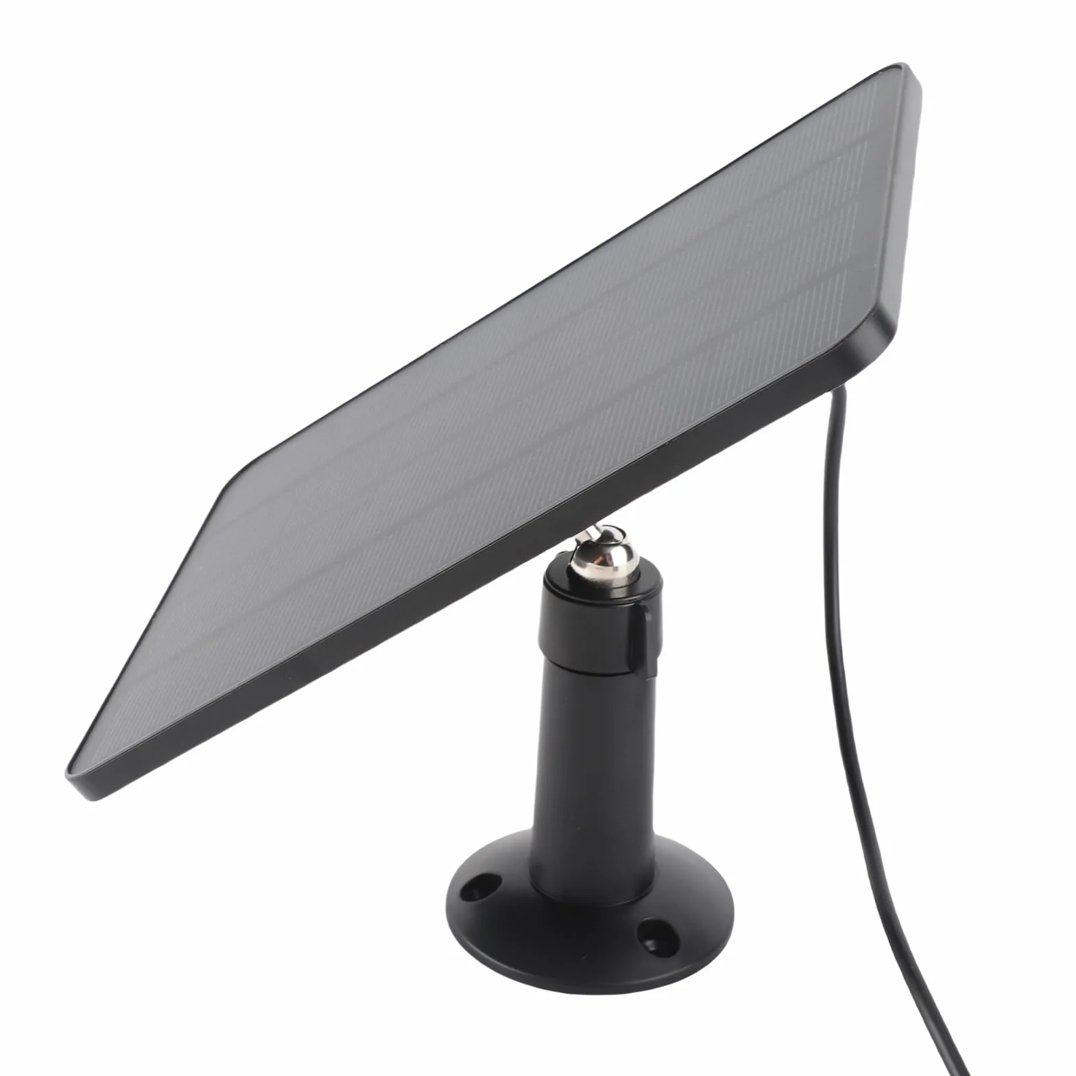 Panel słoneczny 10 W do kamery Ring Spotlight, przenośny, mały panel słoneczny IP65 do kamery Stick up Cam akumulator (CSP4W-DC-B)