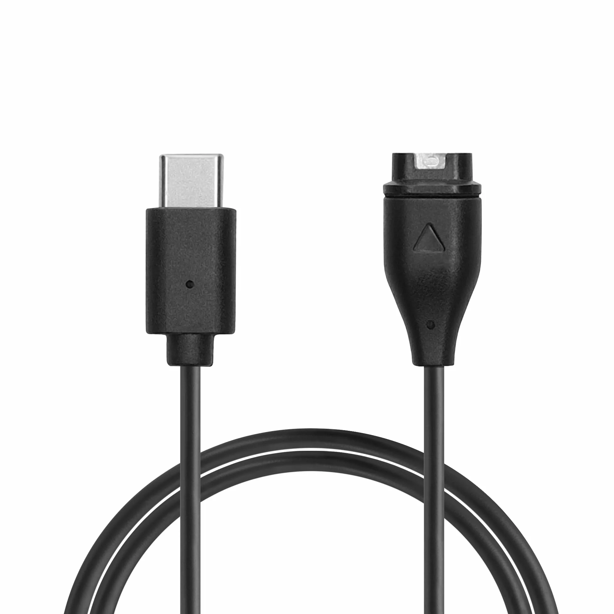 kwmobile Ładowarka kompatybilna z Garmin Swim 2 / Tactix7 / Enduro/Epix 2 / Epix Pro - kabel USB-C do ładowania smartwatcha - czarna