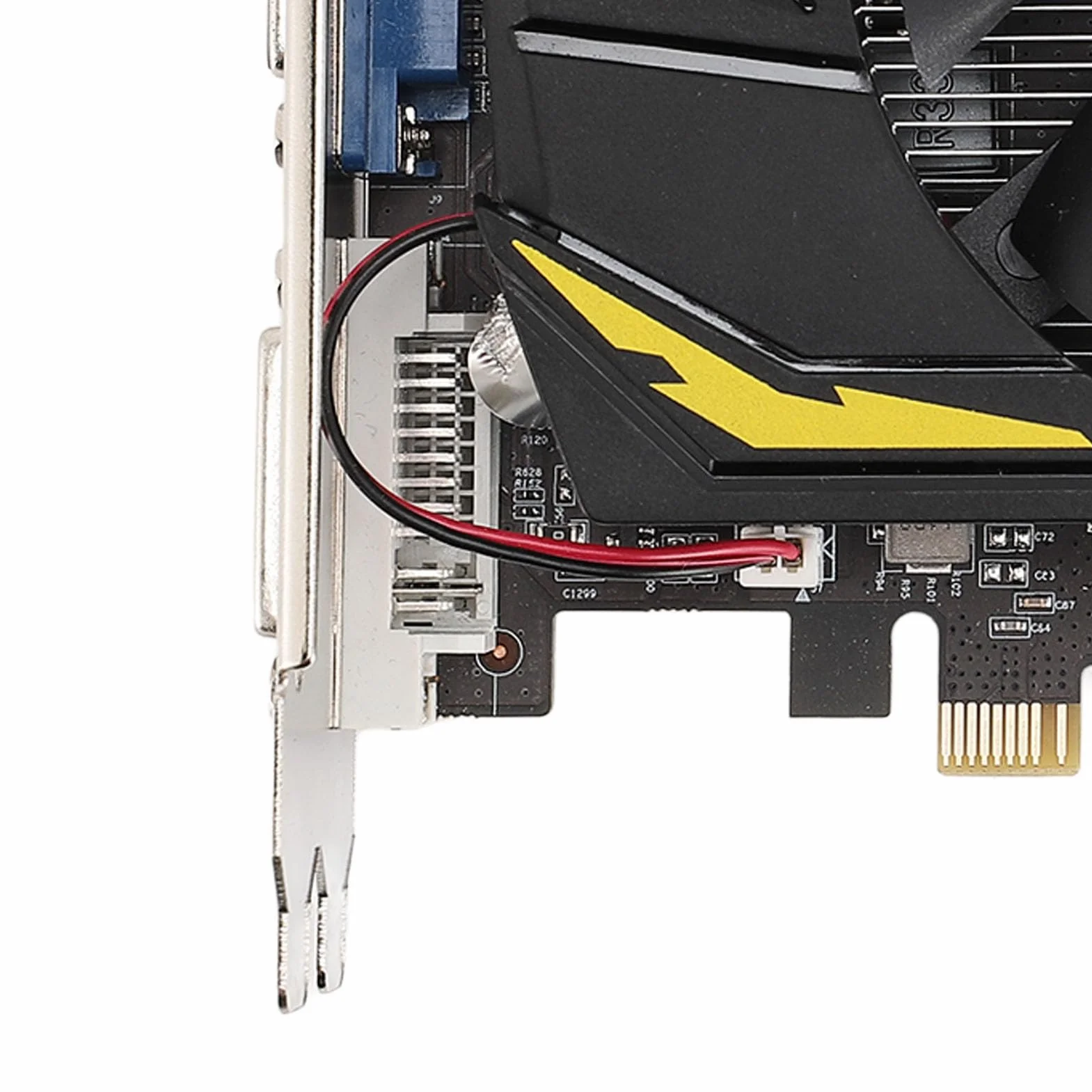 Karta Graficzna, 4 GB GDDR5 128 Bit 1080 P HD, PCI Express 3.0x16 DVI 640SP do Gier Roboczych z DirectX 12, Shader Model 5.0