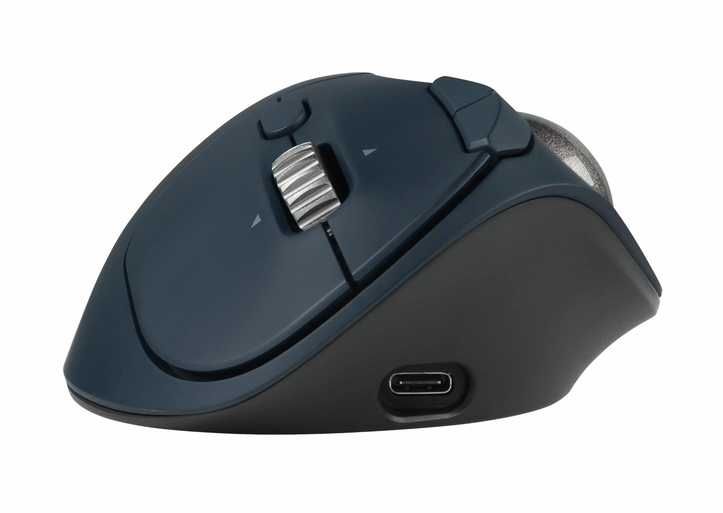 Kensington Trackball Pro Fit Ergo TB550 Bluetooth 2.4 GHz, Ergonomiczna Mysz, 34 mm, Obsługiwany Kciukiem, Pokrętło 4D, 51% Plastiku z Recyklingu (K72196WW)