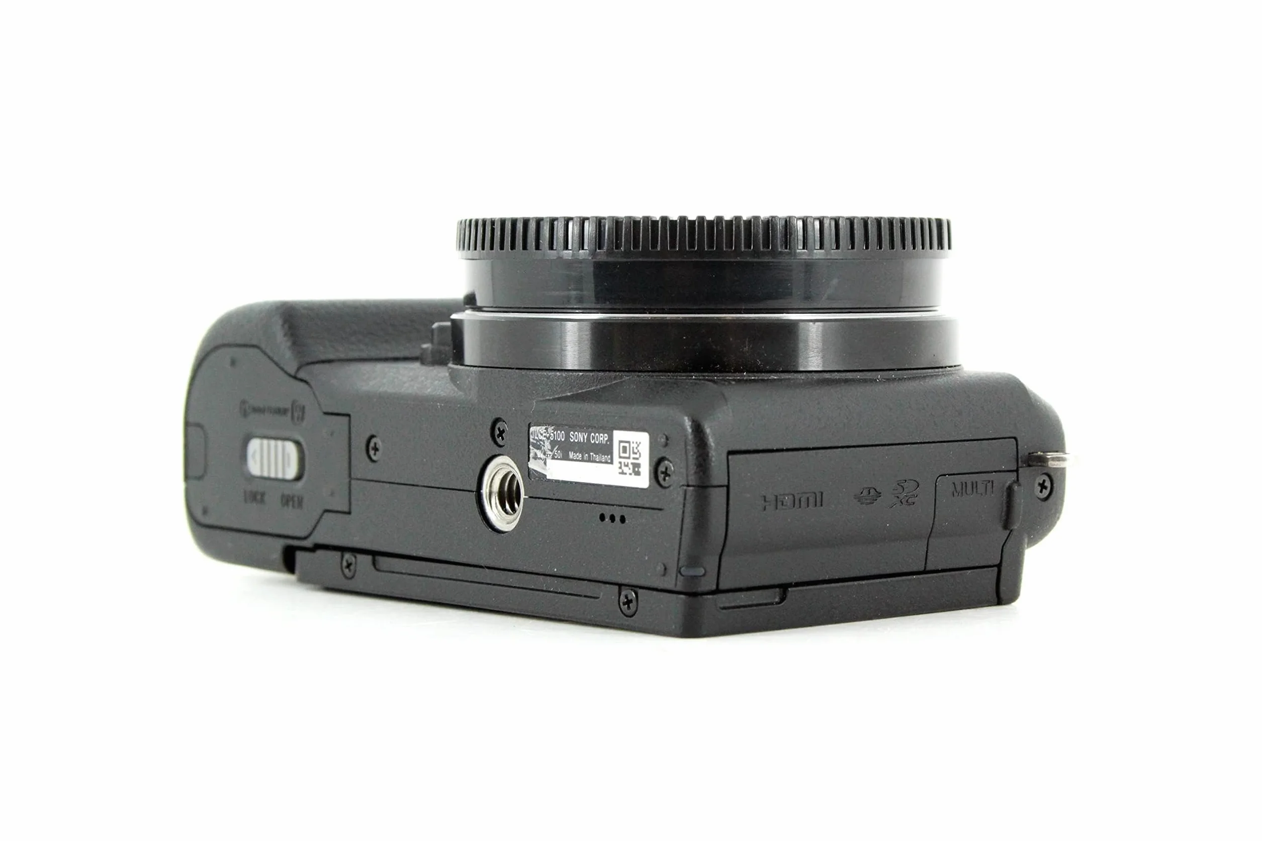 Sony Alpha 5100 aparat systemowy z ultraszybkim hybrydowym AF (obracany o 180° 7,62 cm (3"), wyświetlacz LC, 24,3 megapikseli, czujnik Exmor APS-C, Full HD, kolor czarny