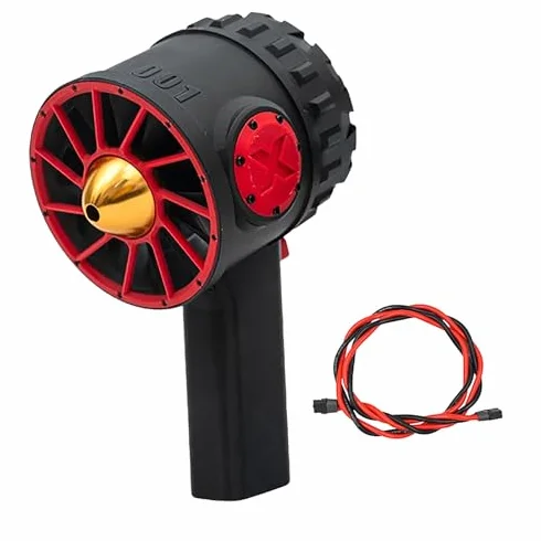 Elektryczny pistolet do dmuchawy, 3000 W z ciągiem 5000 G, 3 regulowane prędkości, przenośny wentylator strumieniowy do samochodu, komputera, klawiatury, czyszczenia obiektywów