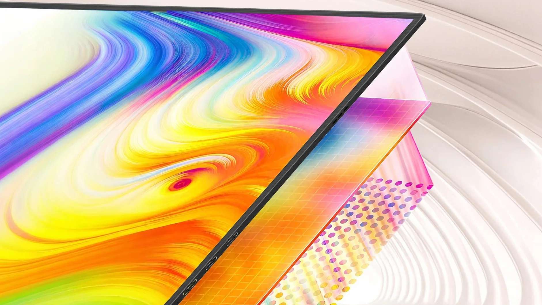 ZEUSLAP P25K Monitor Przenośny 16” 2.5K 2560x1600 IPS USB-C Mini HDMI 16:10 HDR Dodatkowy Ekran do Laptopa Smartfona Konsoli PS5 Xbox Nintendo Switch Etui Magnetyczne