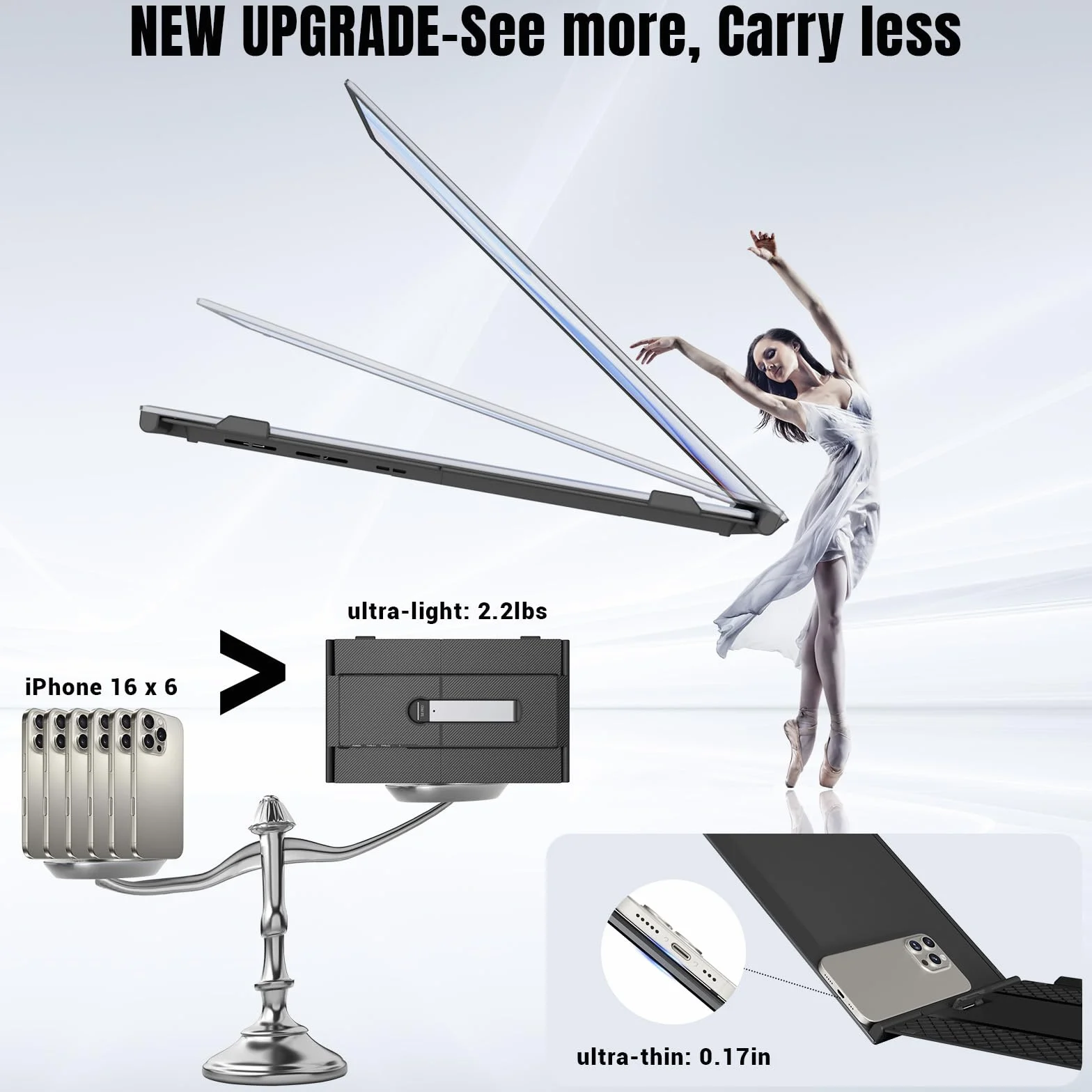 Triple Laptop Screen Extender
