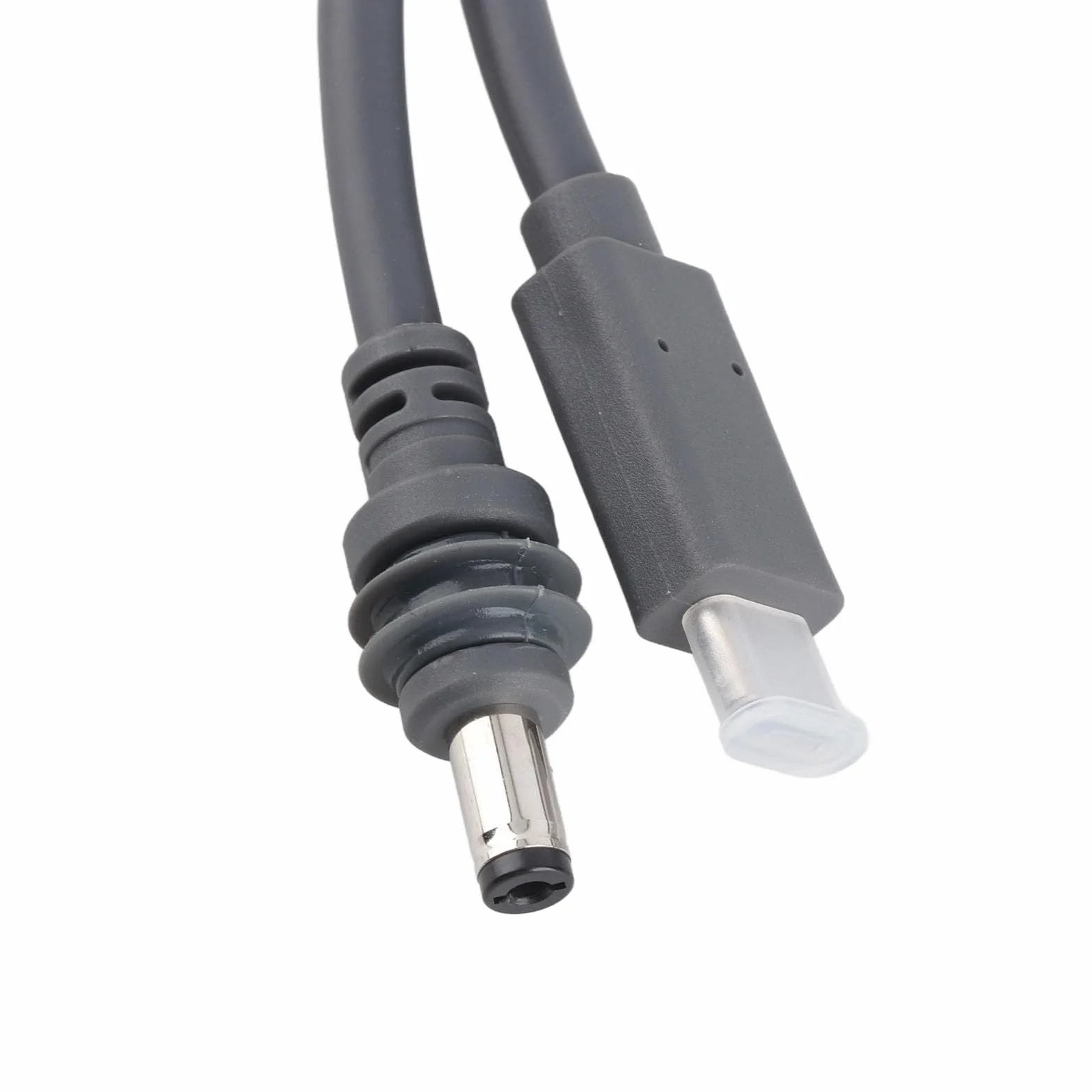 Generic Kabel Zasilający 3 W 1, Wtyk Męski DC na USB C PD 100 W Adapter do ładowarki Samochodowej, Przewód ładujący 18AWG do Mini urządzeń Satelitarnych (#6)