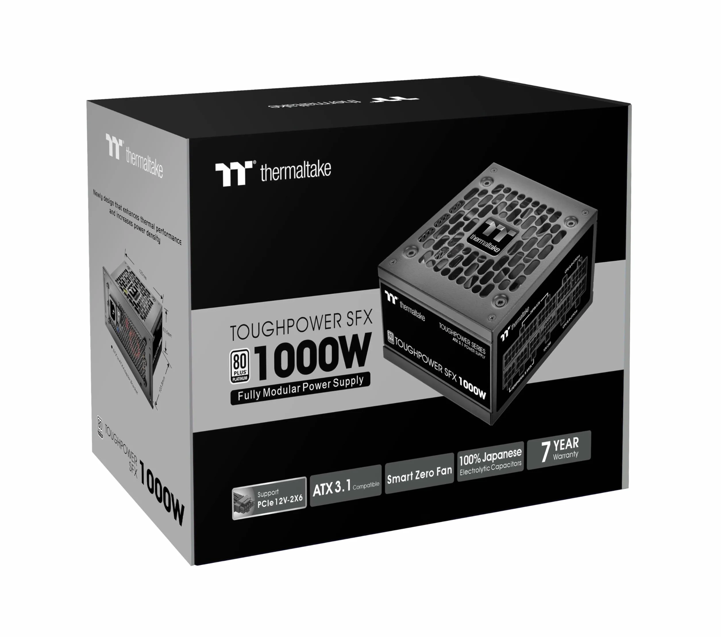 Thermaltake Toughpower SFX 1000W | ATX 3.1 | 80Plus Platinum