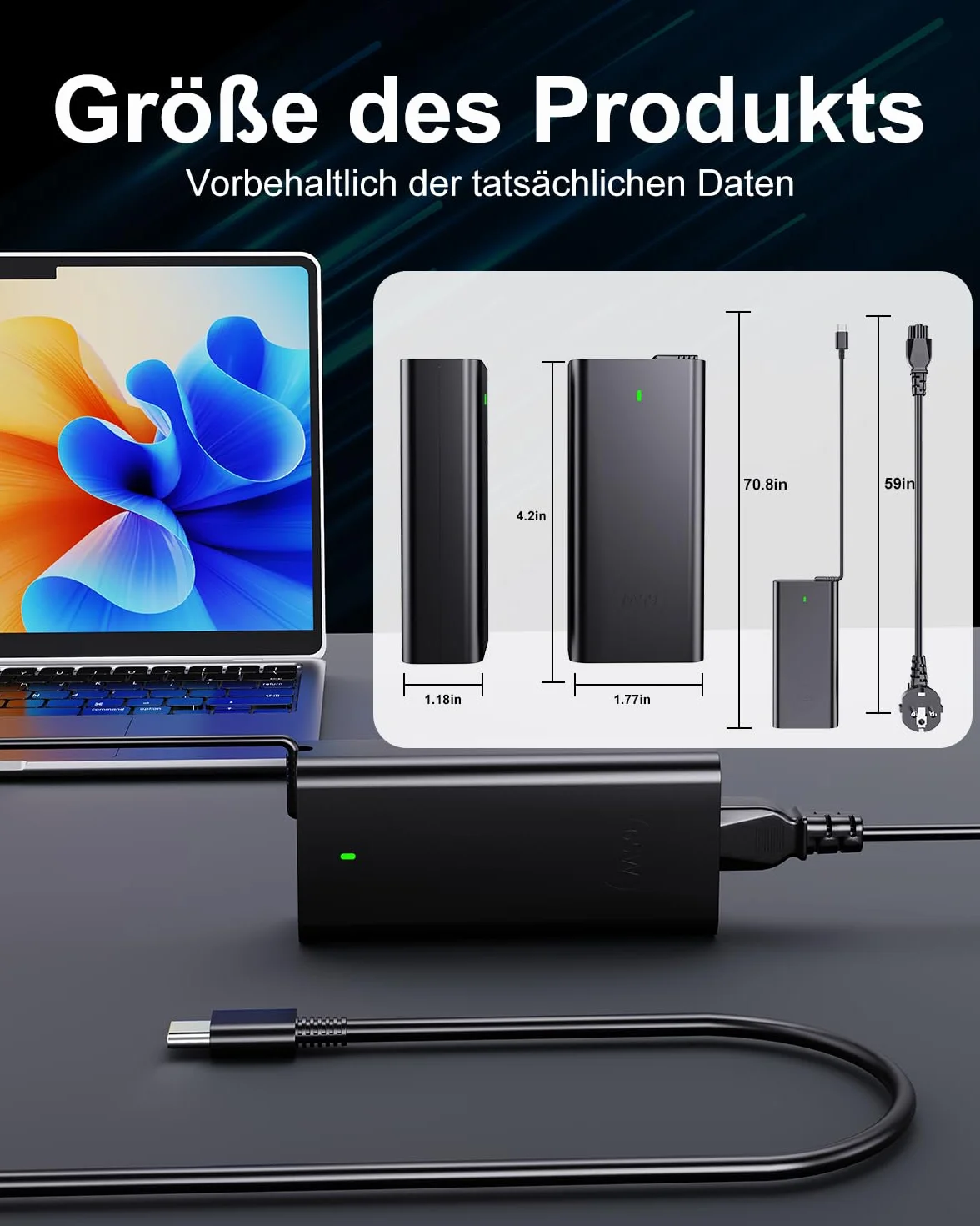 Dell 65W USB-C Ładowarka do Dell Latitude XPS Chromebook