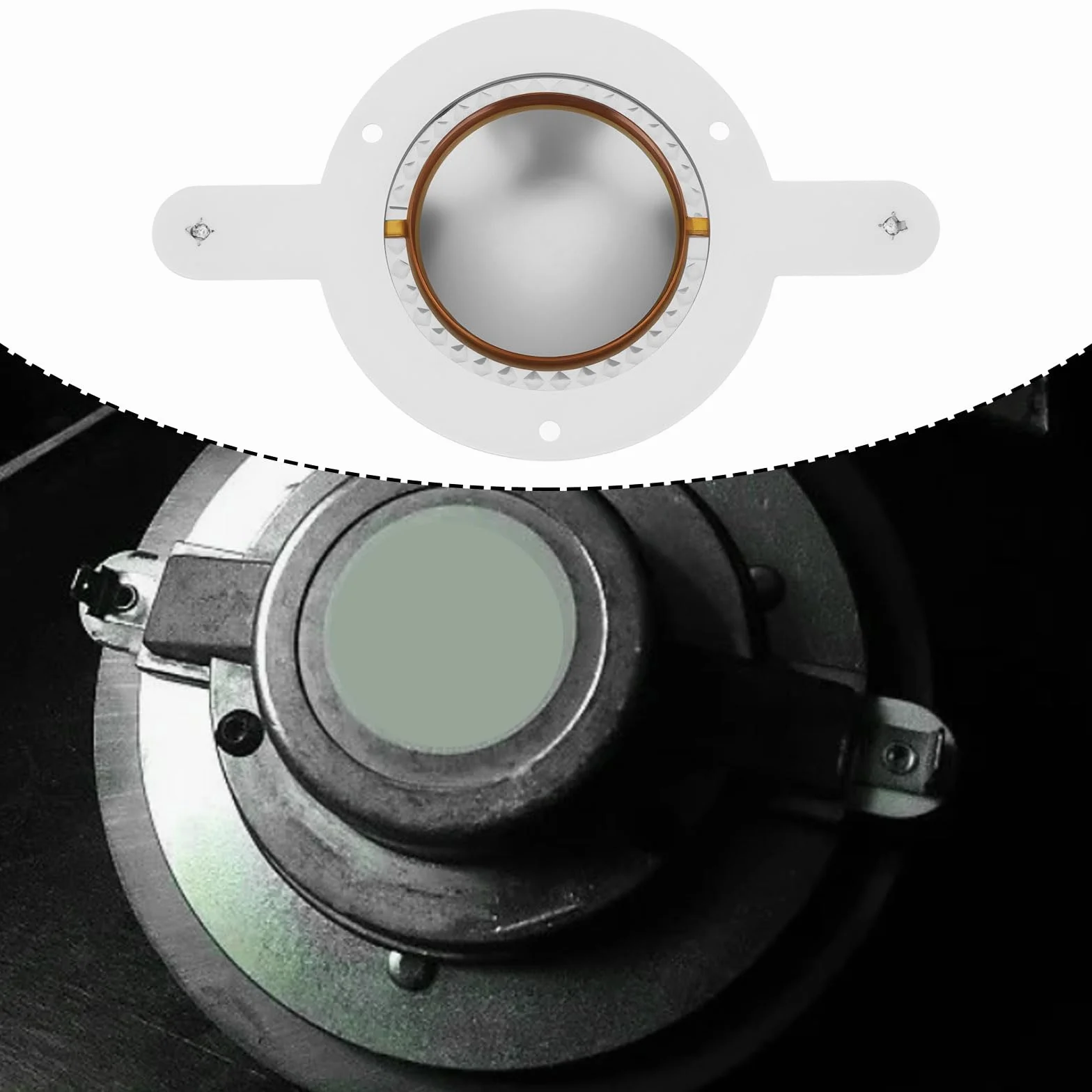 Membrana głośnikowa 44,4 mm 8 omów kompatybilna z głośnikiem JBL 2418 2418-1 2418-8 2418H 2418-H