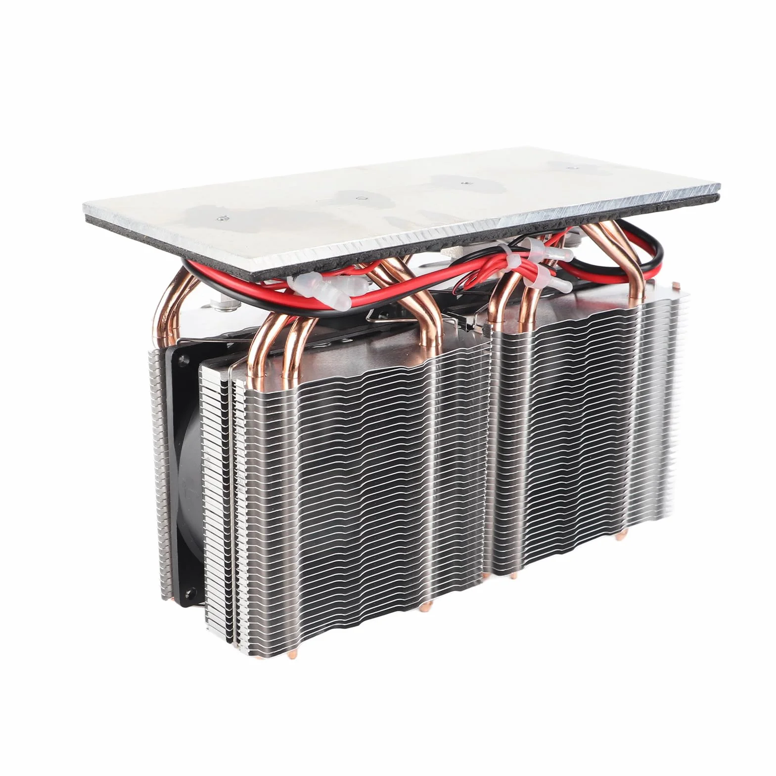 Tnfeeon Termoelektryczny Peltier 12 V, Aluminiowe Urządzenie Chłodzące, moduł Chłodzący 240 W do Projektów Chłodniczych