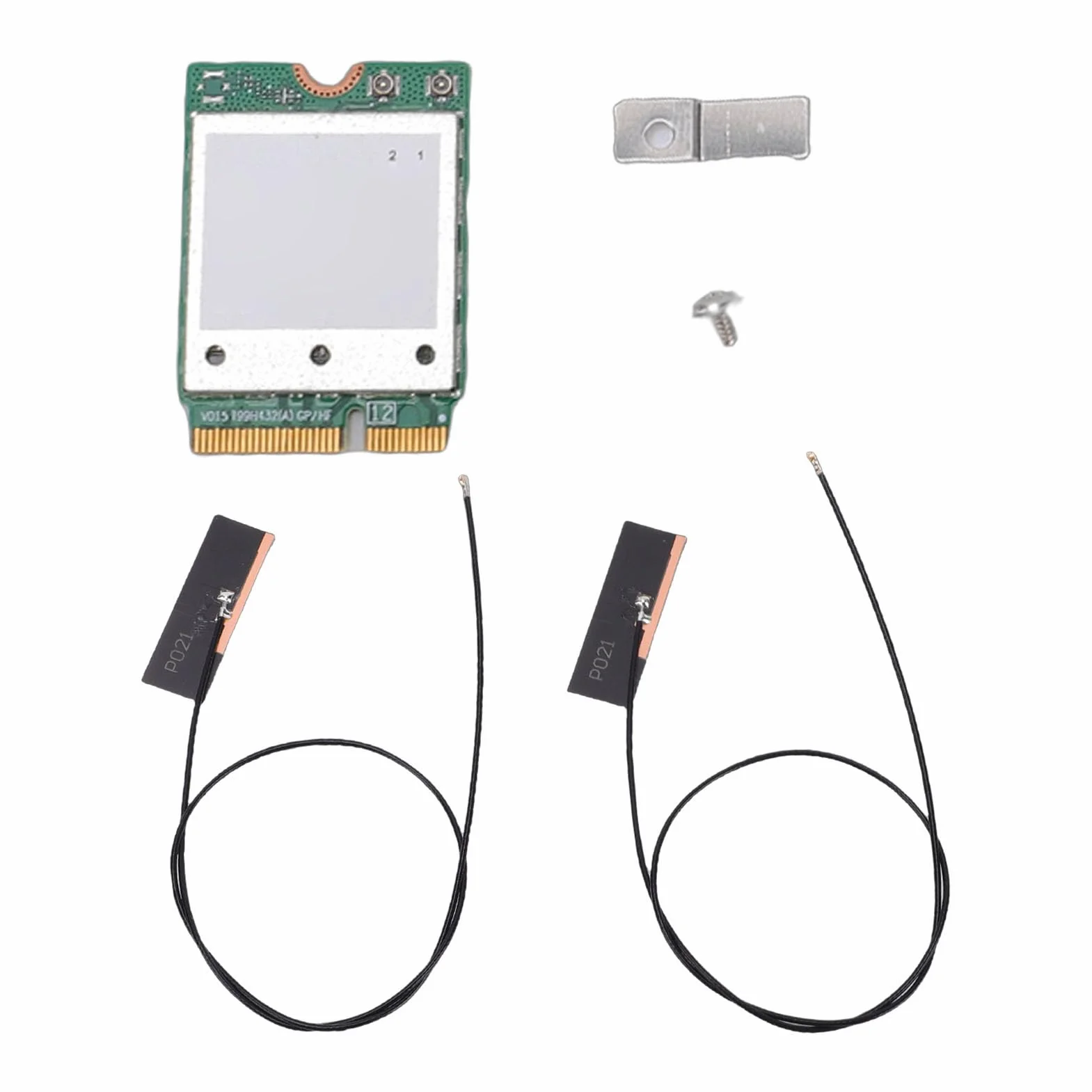 Karta Bezprzewodowa WiFi 7, Trójzakresowa Karta Sieciowa 2.4G 5G 6GHz 5.8Gbps, moduł Karty Sieciowej M.2 WiFi 7, Obsługa Systemu 11, kompatybilność z Platformami i, 3x2, 320
