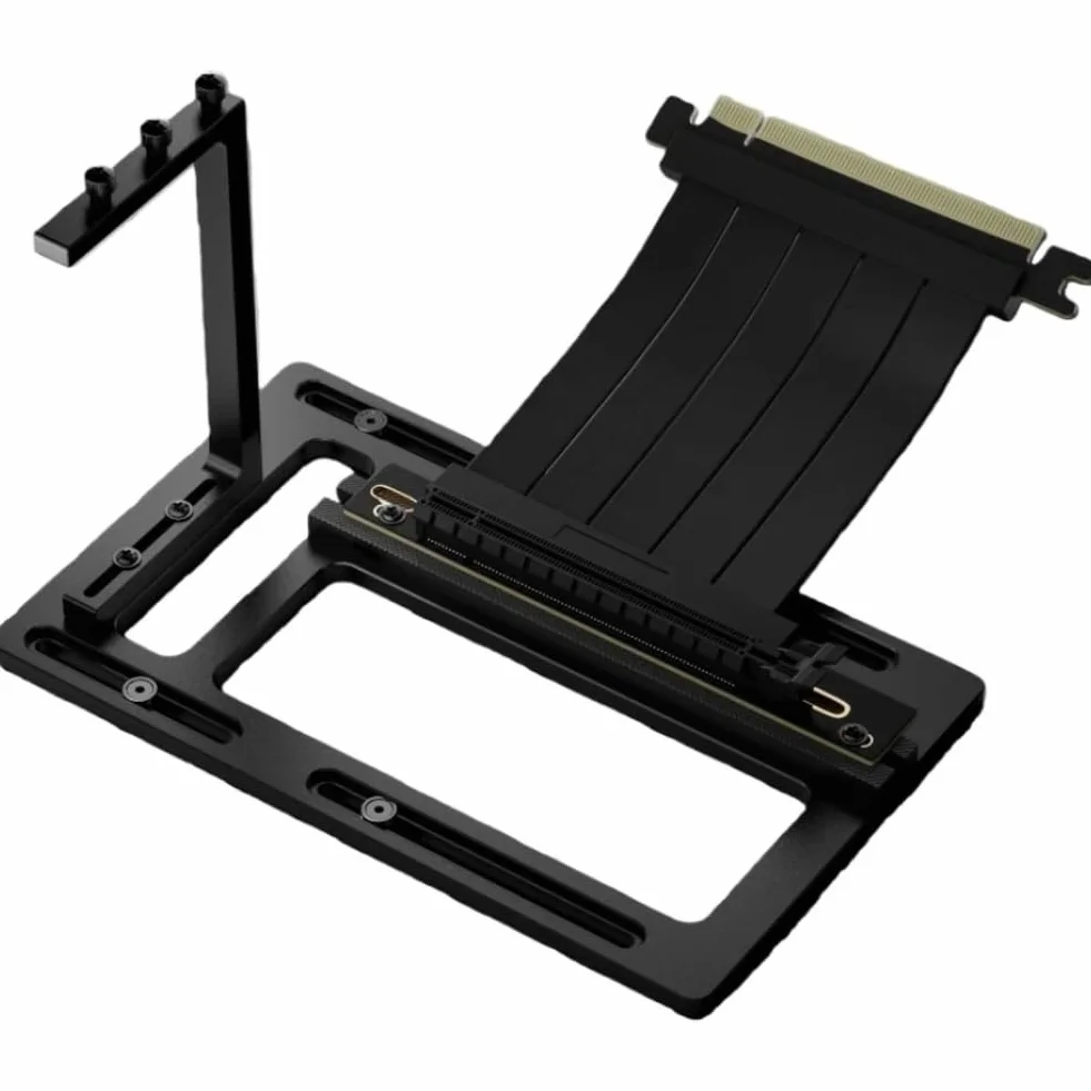 Wspornik pionowy 90° PCIE 4.0 X16 przedłużacz przedłużający kabel przedłużający ze stopu aluminium PE ekranowany GPU karta graficzna przedłużacz