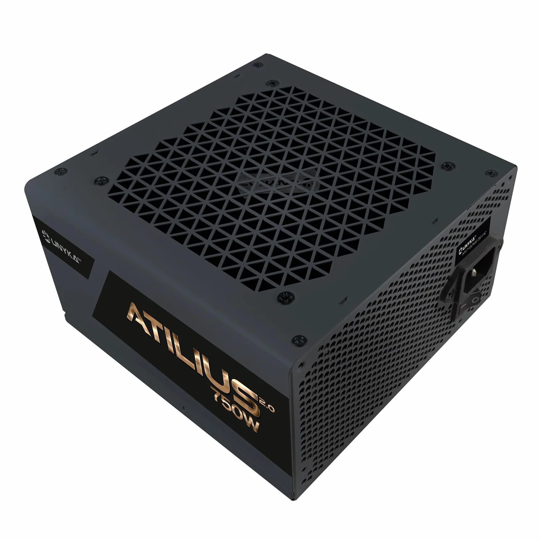 Źródło zasilania ATX Black 750W 85% Wydajność