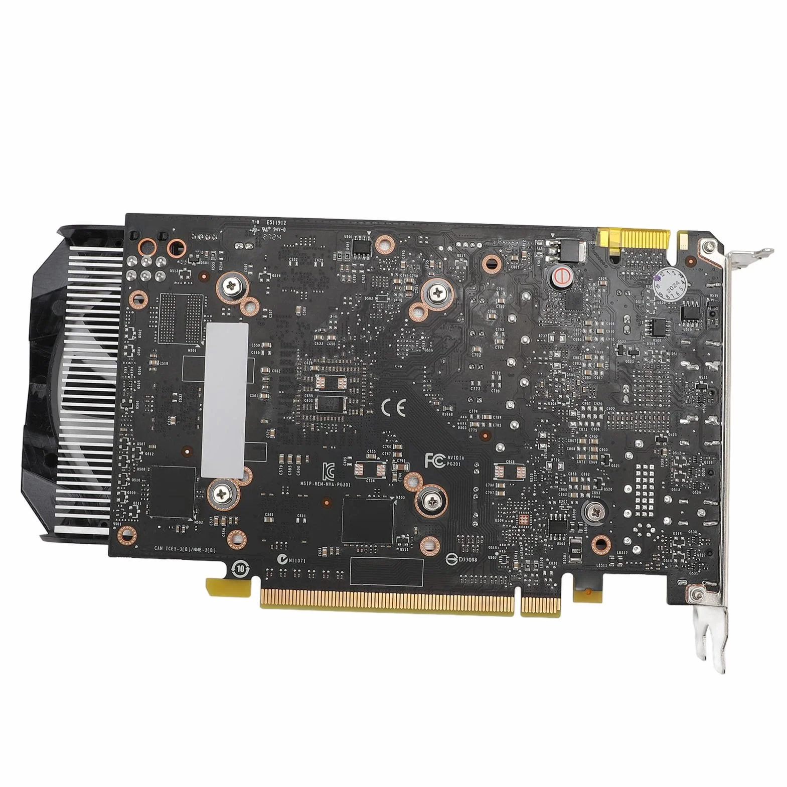 Karta graficzna do gier, wysoka wydajność, 1367 MHz, 7000 MHz, pamięć, 2 GB DDR5, 128 bitów, PCI Express 3.0 do gier komputerowych, ulepszony system chłodzenia, wyjście na wiele ekranów