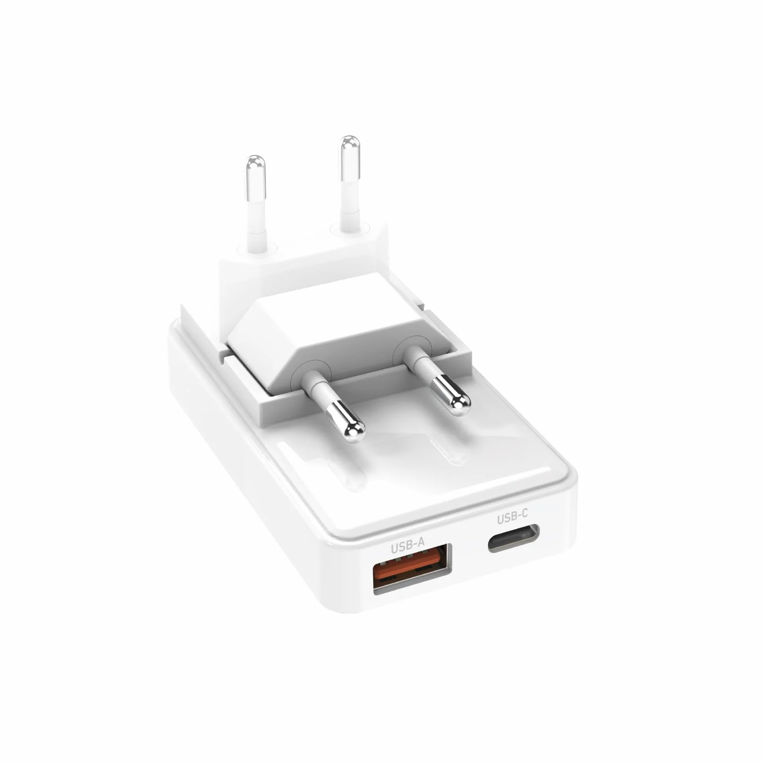 Zasilacz Flexi 20W USB-C GaN Power Delivery PD 3.0 PPS Szybkie ładowarka do iPhone Android Tablet MacBook Neo Szary