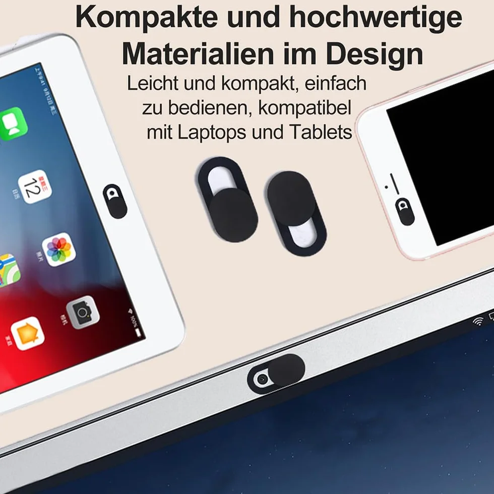 Cienka osłona kamery internetowej 12 sztuk akcesoria ochronne do komputera telefonu tabletu laptopa