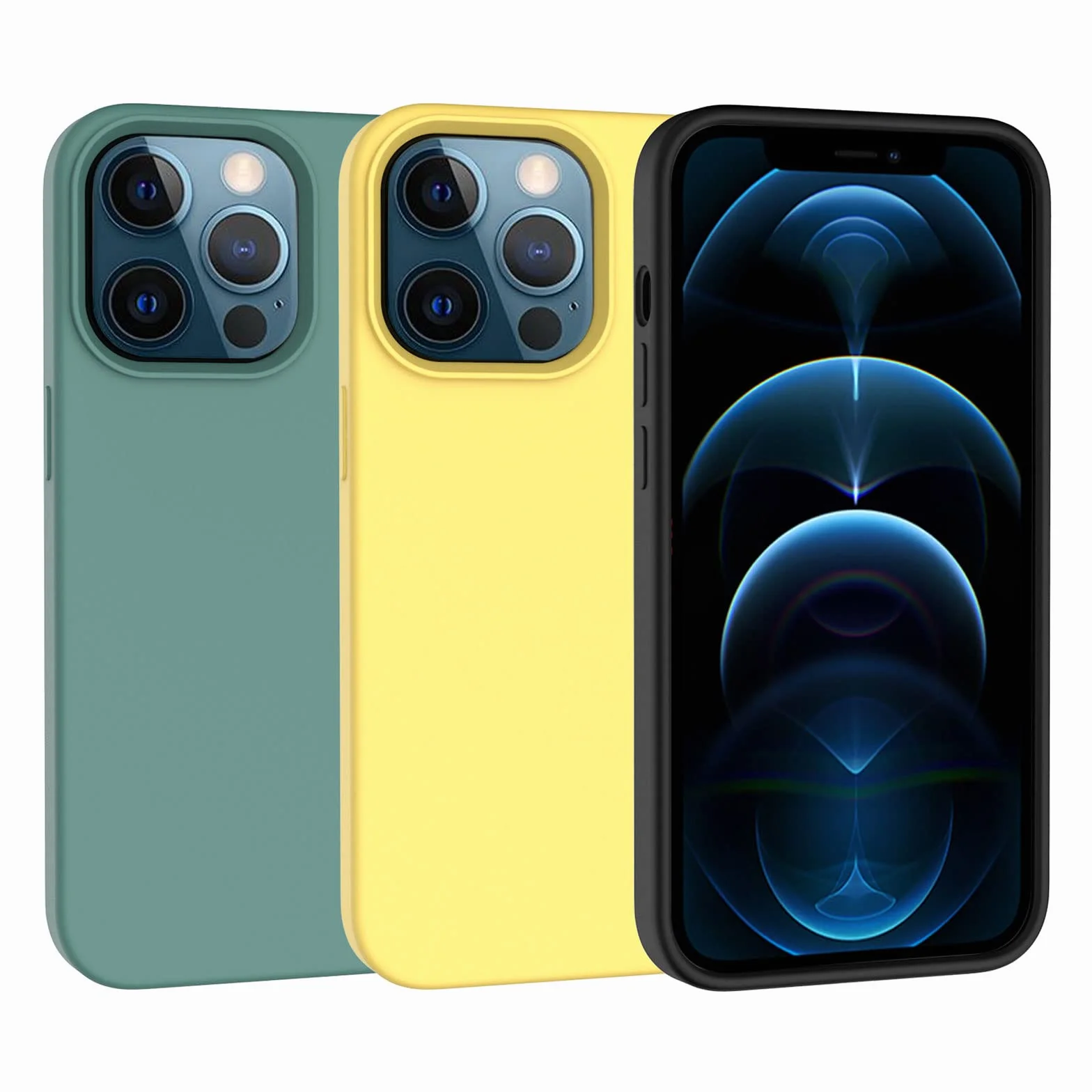 Etui do iPhone'a 14/14 Pro/14 Plus/14 Pro Max, silikonowe, przezroczyste, odporne na żółknięcie, ulepszone, solidne, z odporne na wstrząsy etui, fioletowe, 14 Plus 16,7 cala