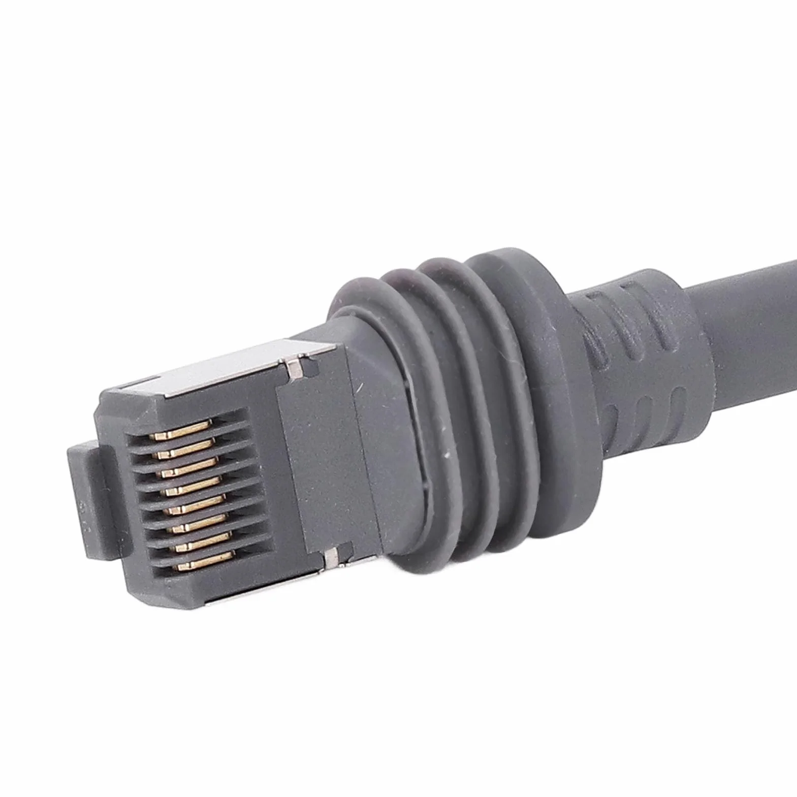 Adapter Kablowy Gen3 SPX na RJ45 1200Mbps 26AWG Prostokątny Przedłużający Kabel Satelitarny, 2 szt.