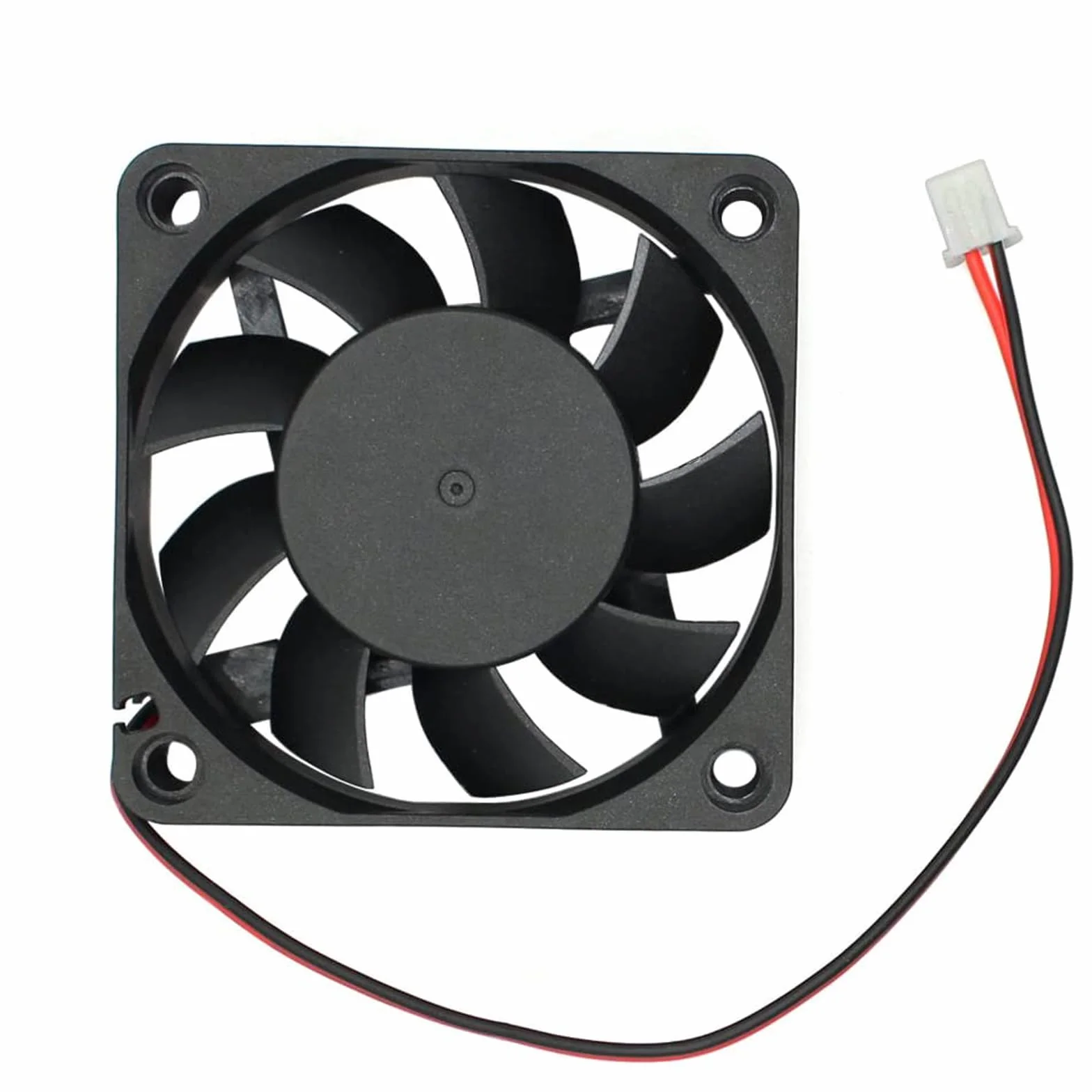 Wentylator chłodzący bezszczotkowy 12 V DC 60x60x15 mm 2-pin łożysko kulkowe 6015