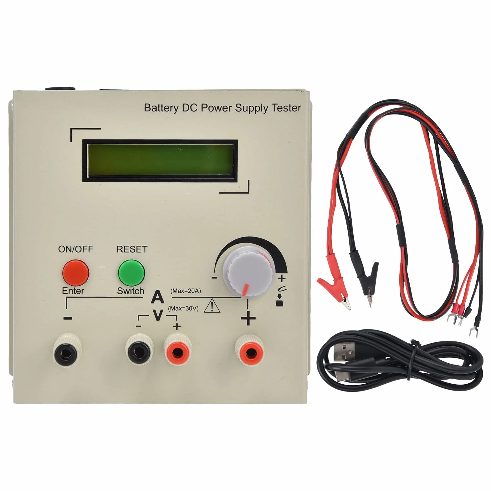 Tester baterii Miernik pojemności baterii Zasilacz Elektroniczny kontroler obciążenia Cyfrowy wyświetlacz do testerów mocy baterii (MD150)