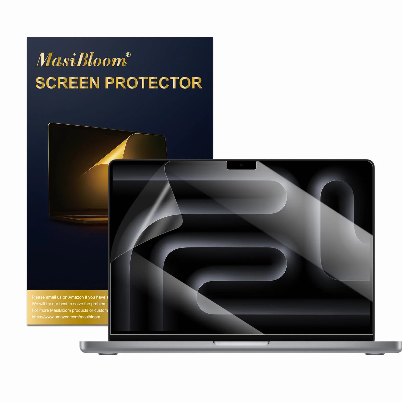 Folie ochronne do MacBooka Pro 14" M2 M1 Max Pro A2779 A2442 4H