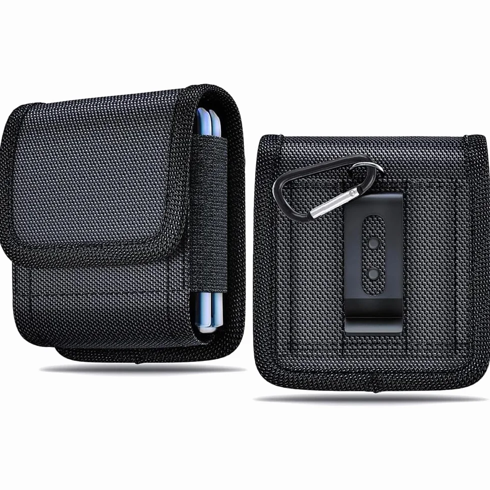 Etui Samsung Galaxy Z Flip 5/4/3 5G/2 - Uniwersalny futerał na pasek do użytku na zewnątrz i Huawei P50 Pocket/Moto Razr 40/40 Ultra/2022/2019