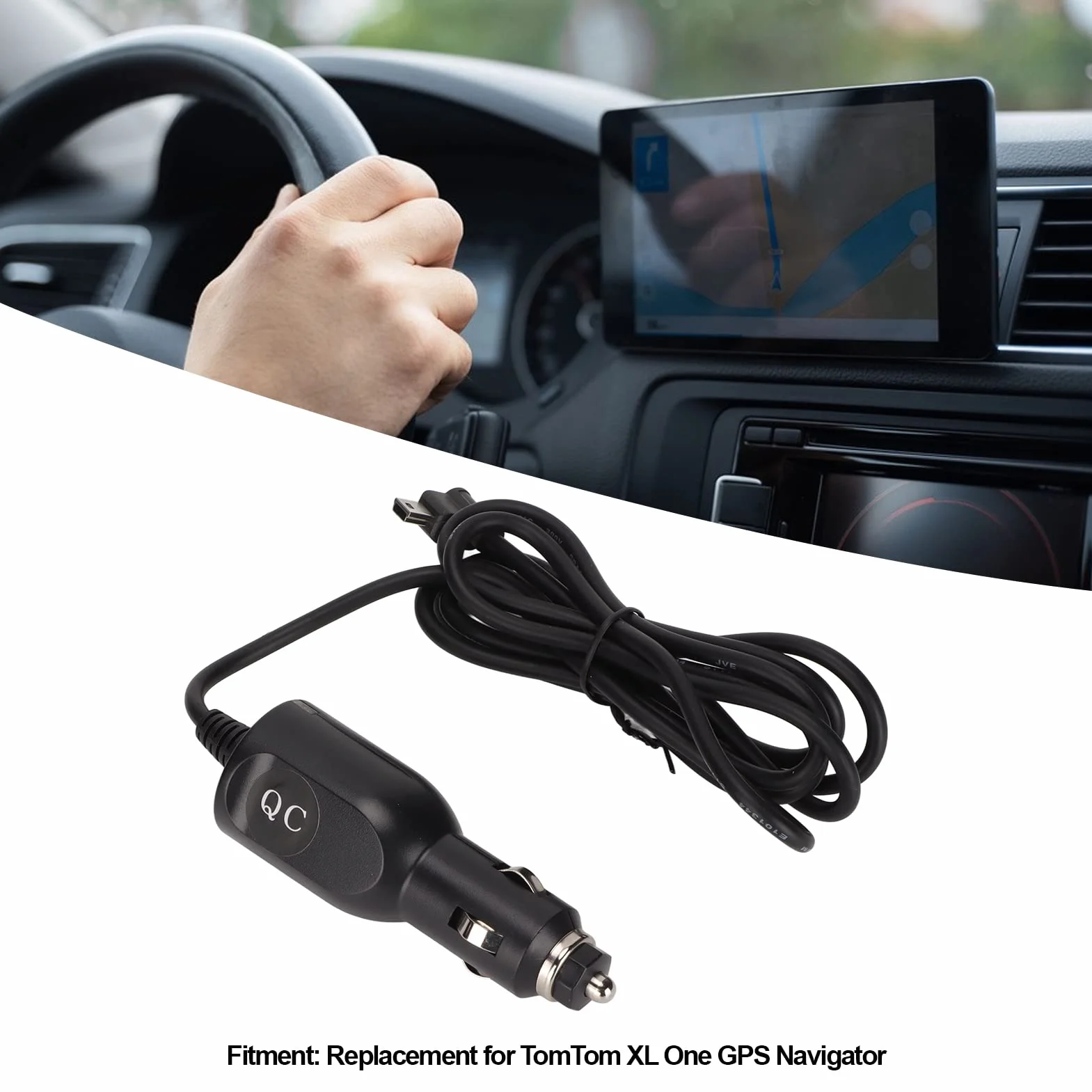 5V 1.2A Papieros, ładowarka Plug and Play Wymiana Nawigacja GPS Zapalniczka Samochodowa ładowarka do XL One GPS