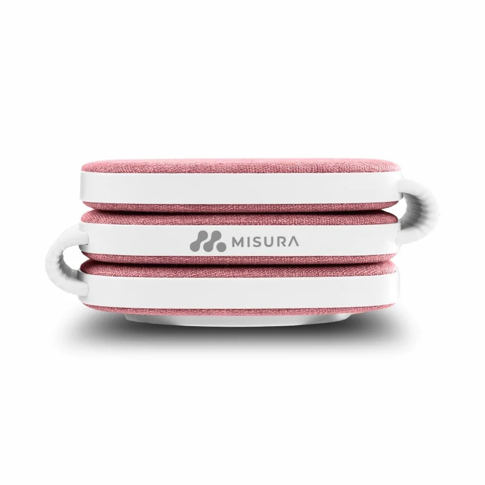MISURA Bezprzewodowa stacja ładująca MH06 - Ładowarka magnetyczna Qi2, składana, 35 W (różowa)