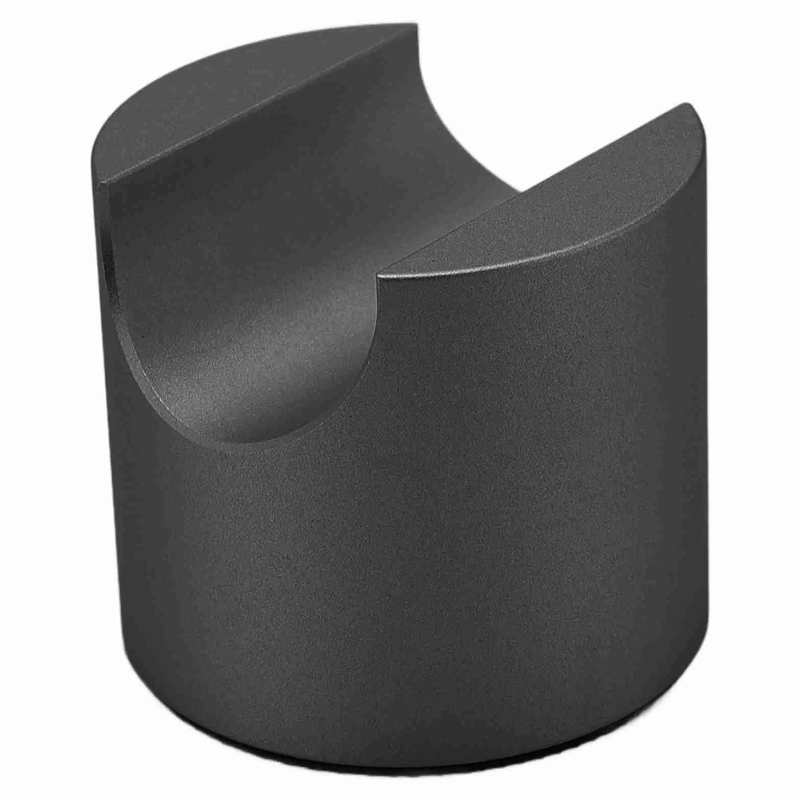 Generic Tłumiący Stop Aluminium Stabilizator Kabla HiFi do Wspornika Kabla Głośnikowego Mocy, Idealny do Konfiguracji Dźwięku Przestrzennego, 4 szt., Wielofunkcyjny Kina Domowego (BLACK)