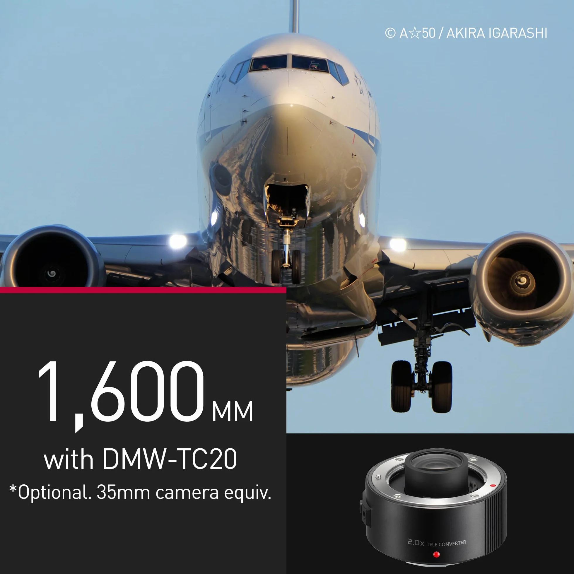 PANASONIC Objectif LEICA DG 100-400mm/f/4.0-6.3 II ASPH./POWER O.I.S.