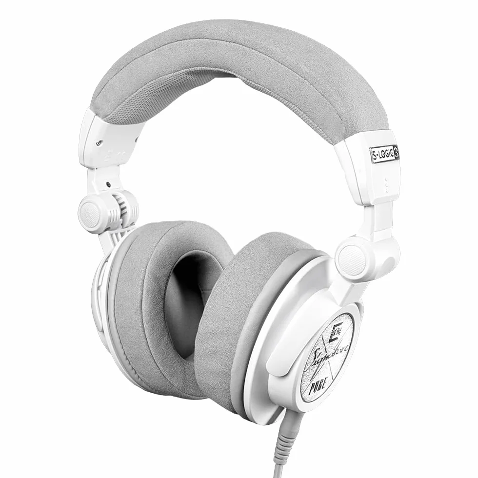 ULTRASONE Signature Pure White Limited Production Model (hermetyczny, typ dynamiczny, słuchawki monitorowe ze sterownikiem lustrzanym 50 mm), zrównoważone połączenie, S-Logic 3, technologia LE/FGC